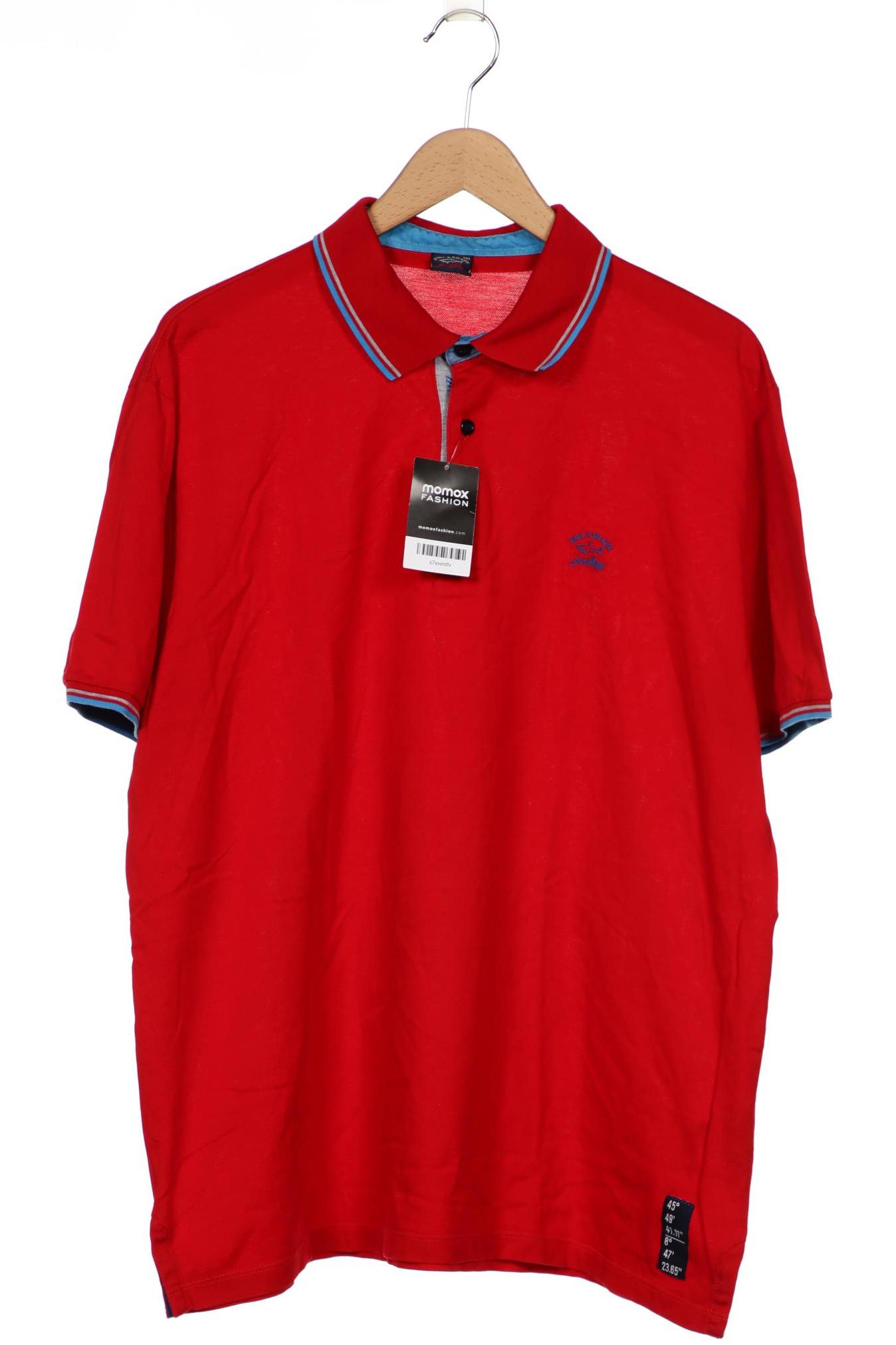 

Paul&Shark Herren Poloshirt, rot, Gr. 58