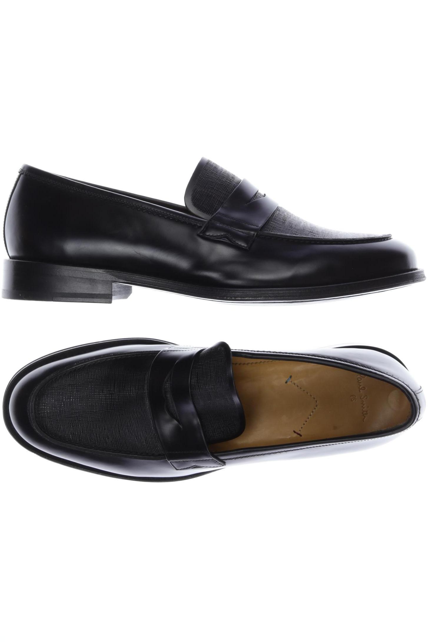 

Paul Smith Herren Halbschuh, schwarz, Gr. 10