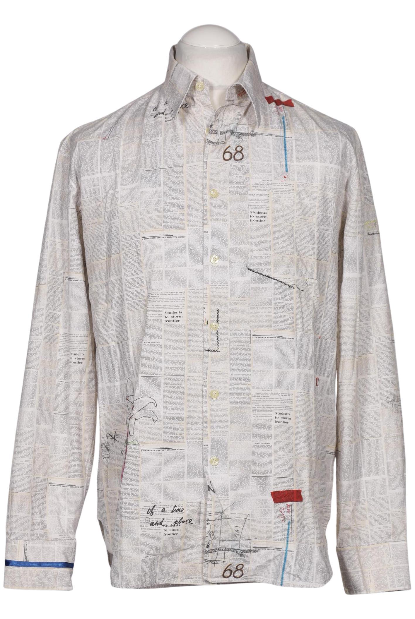 

Paul Smith Herren Hemd, cremeweiß, Gr. 52