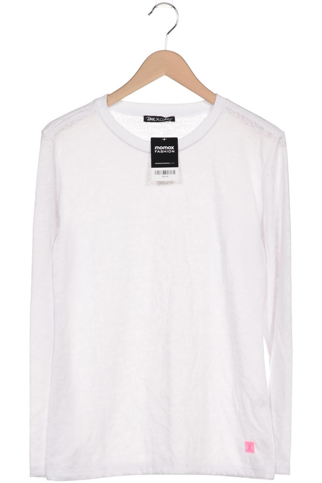 

PAUL X CLAIRE Damen Langarmshirt, weiß