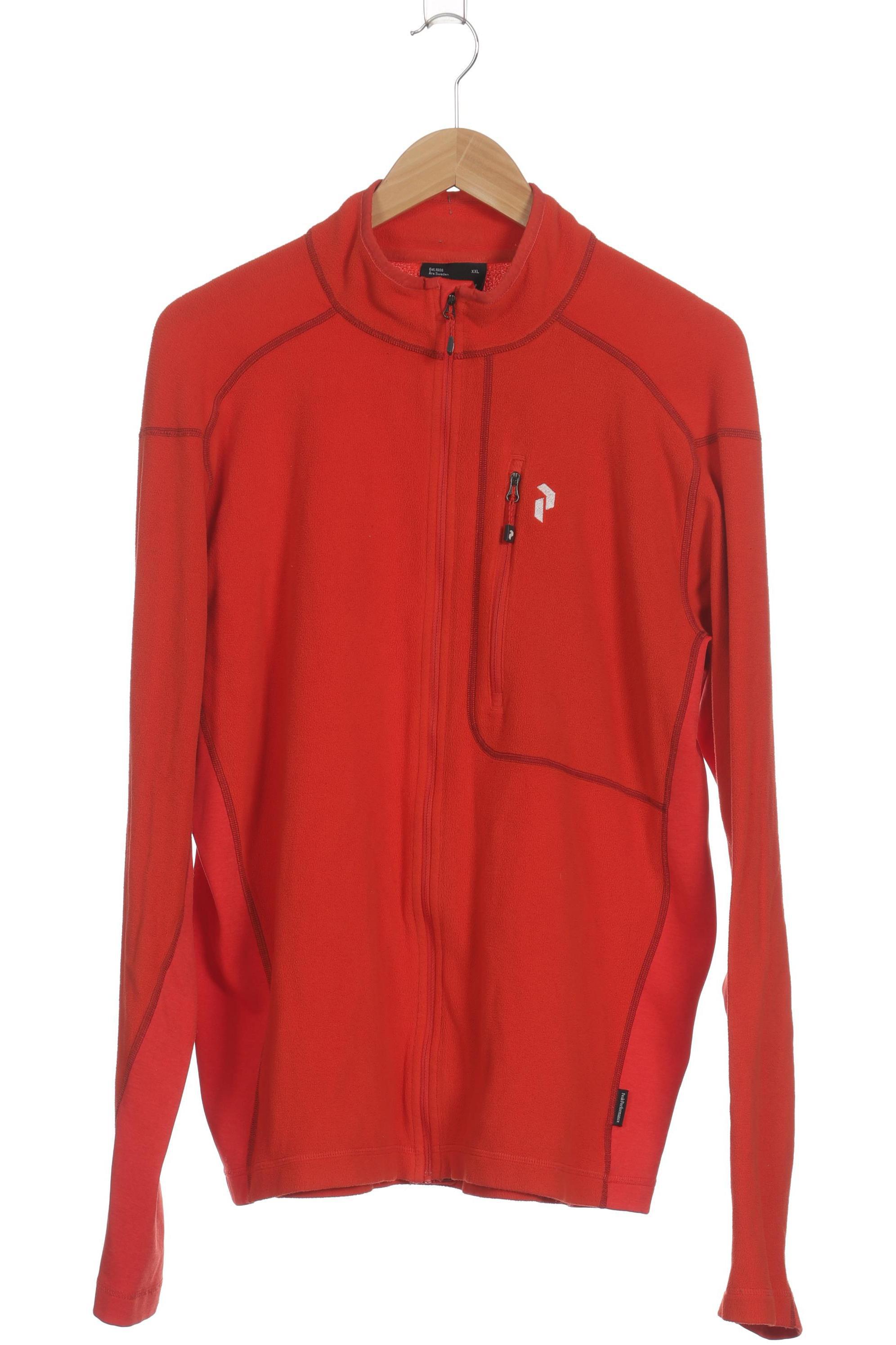 

Peak Performance Herren Sweatshirt, orange, Gr.