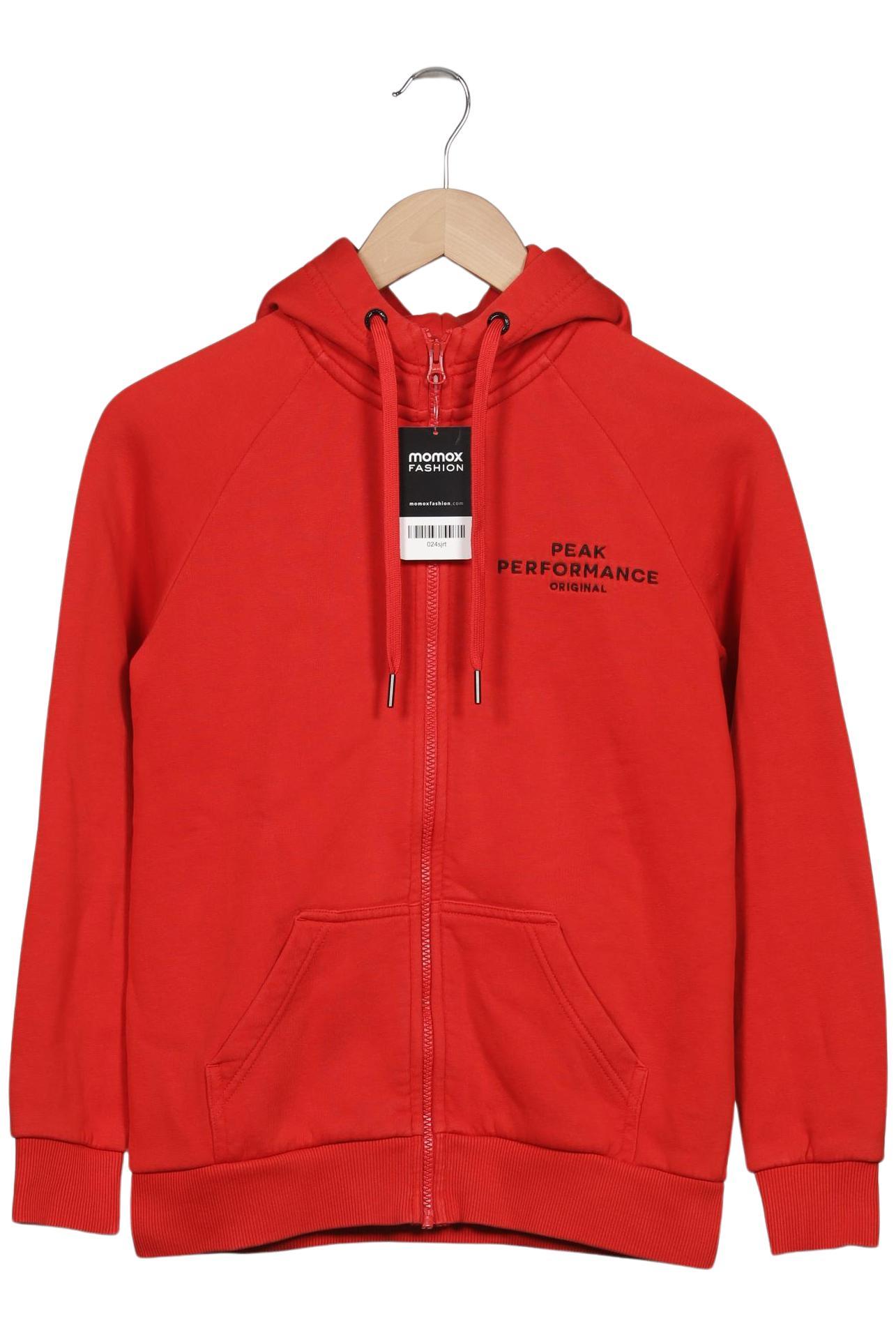 

Peak Performance Damen Kapuzenpullover, rot, Gr. 36