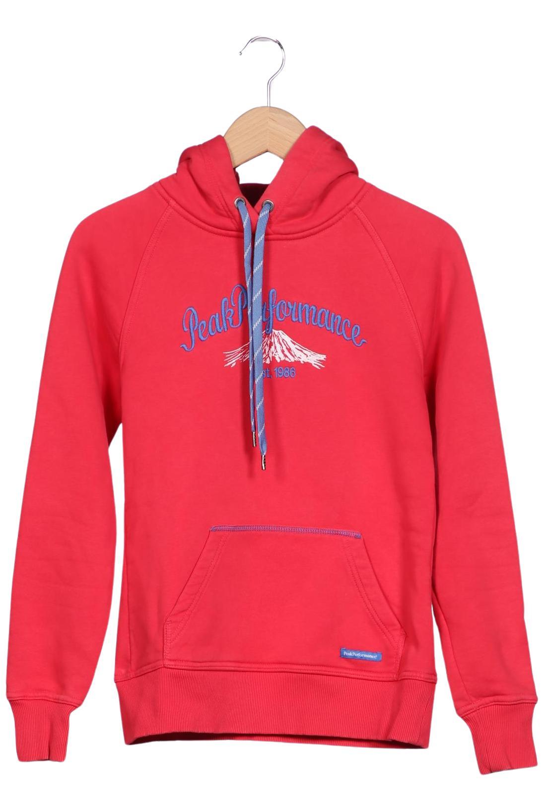 

Peak Performance Damen Kapuzenpullover, rot, Gr. 36