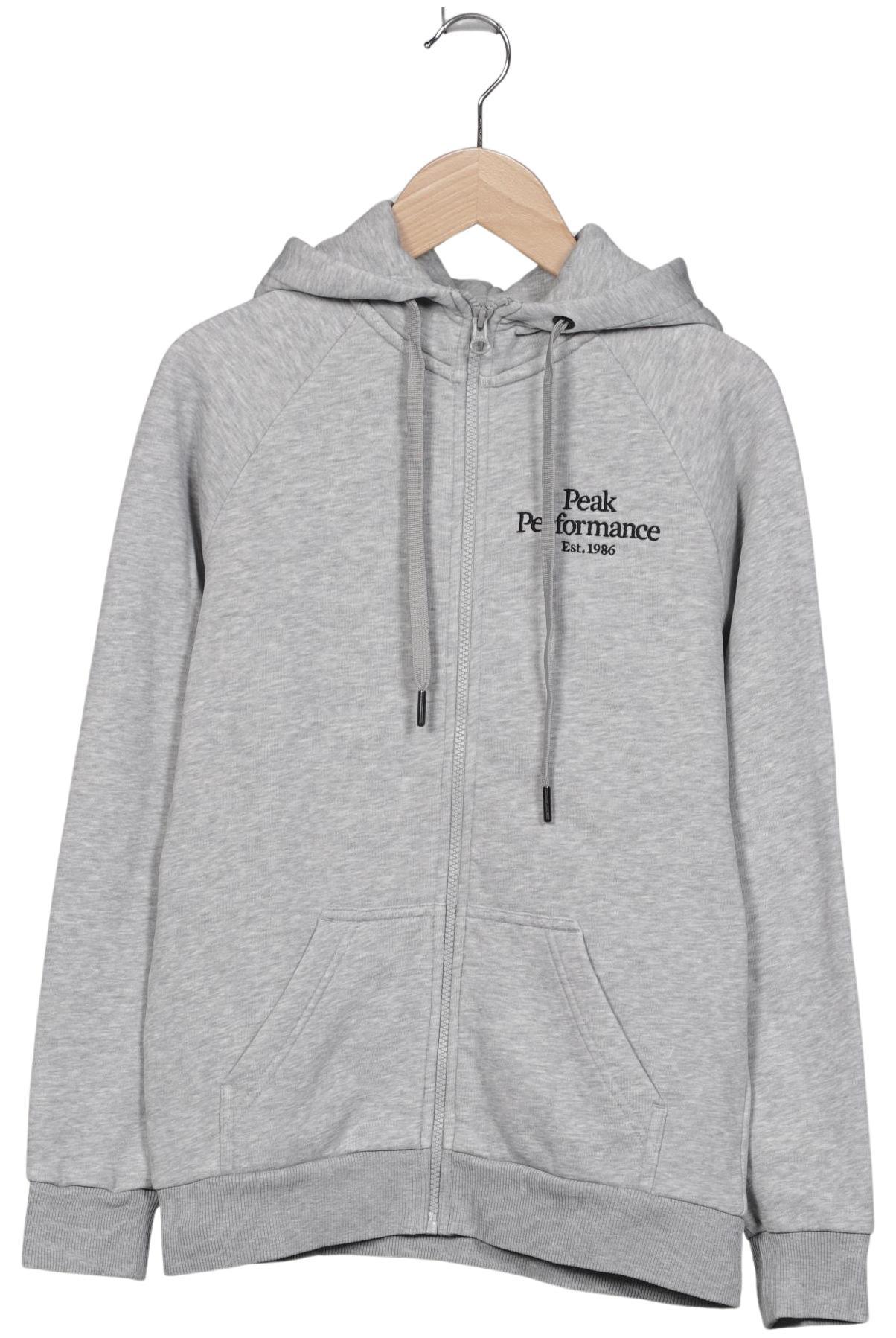 

Peak Performance Damen Kapuzenpullover, grau, Gr. 34