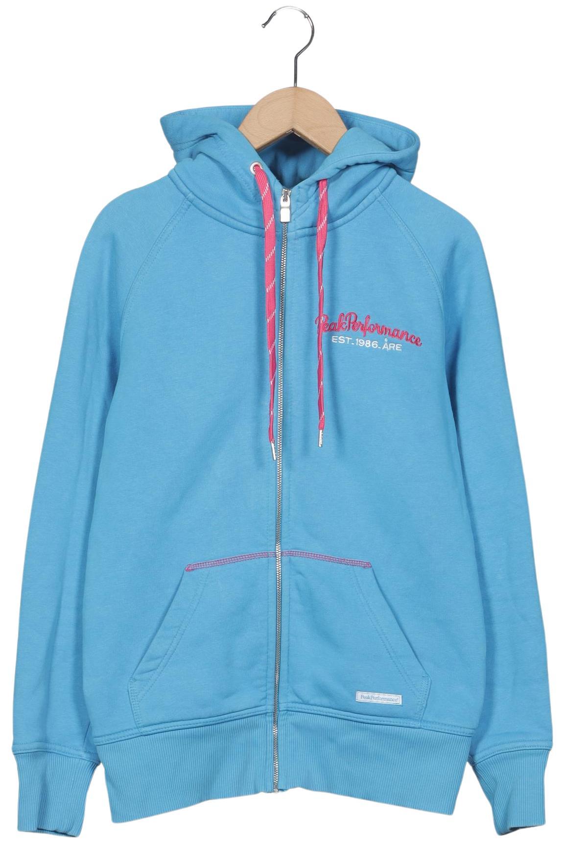 

Peak Performance Damen Kapuzenpullover, hellblau, Gr. 36