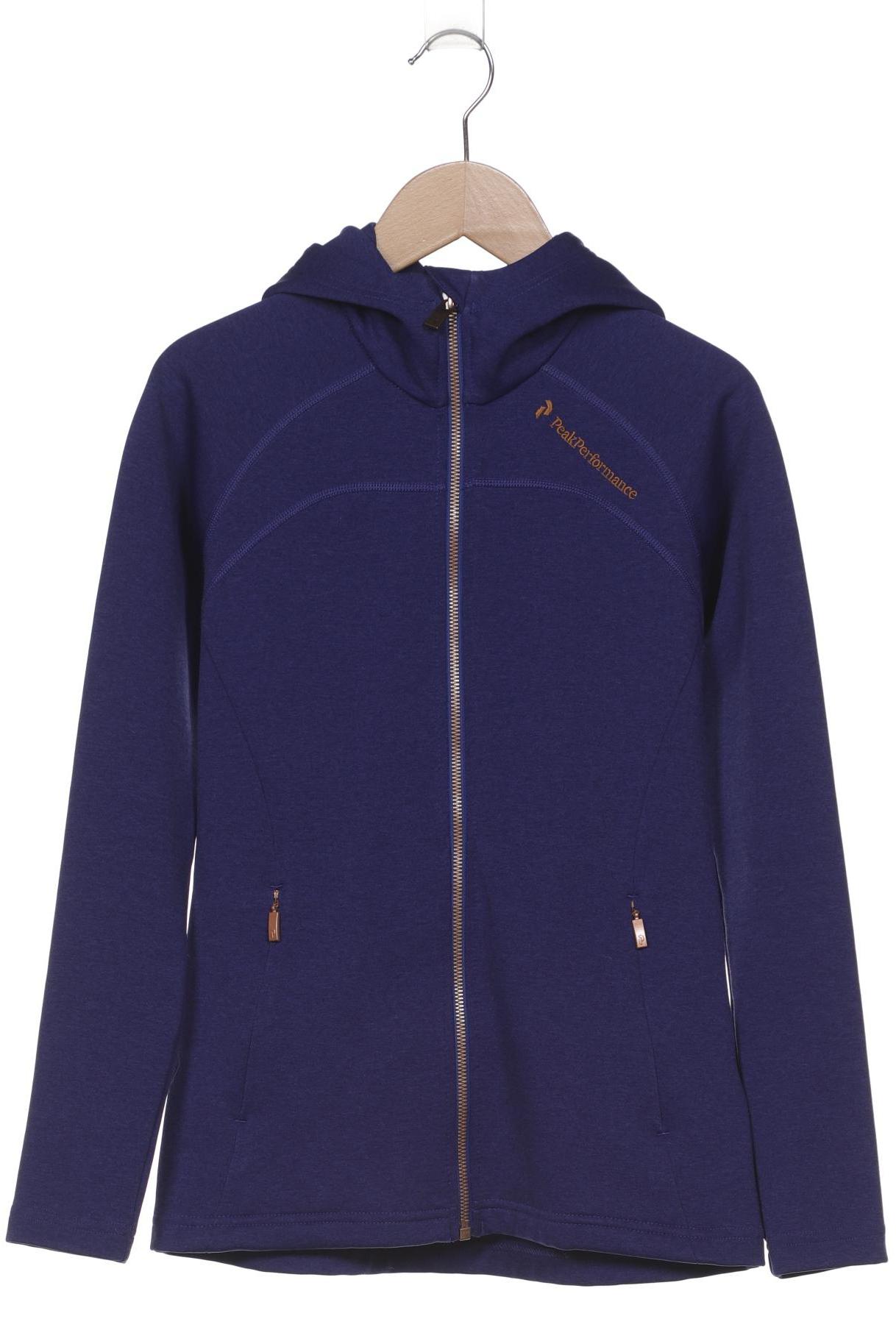 

Peak Performance Damen Kapuzenpullover, blau, Gr. 34