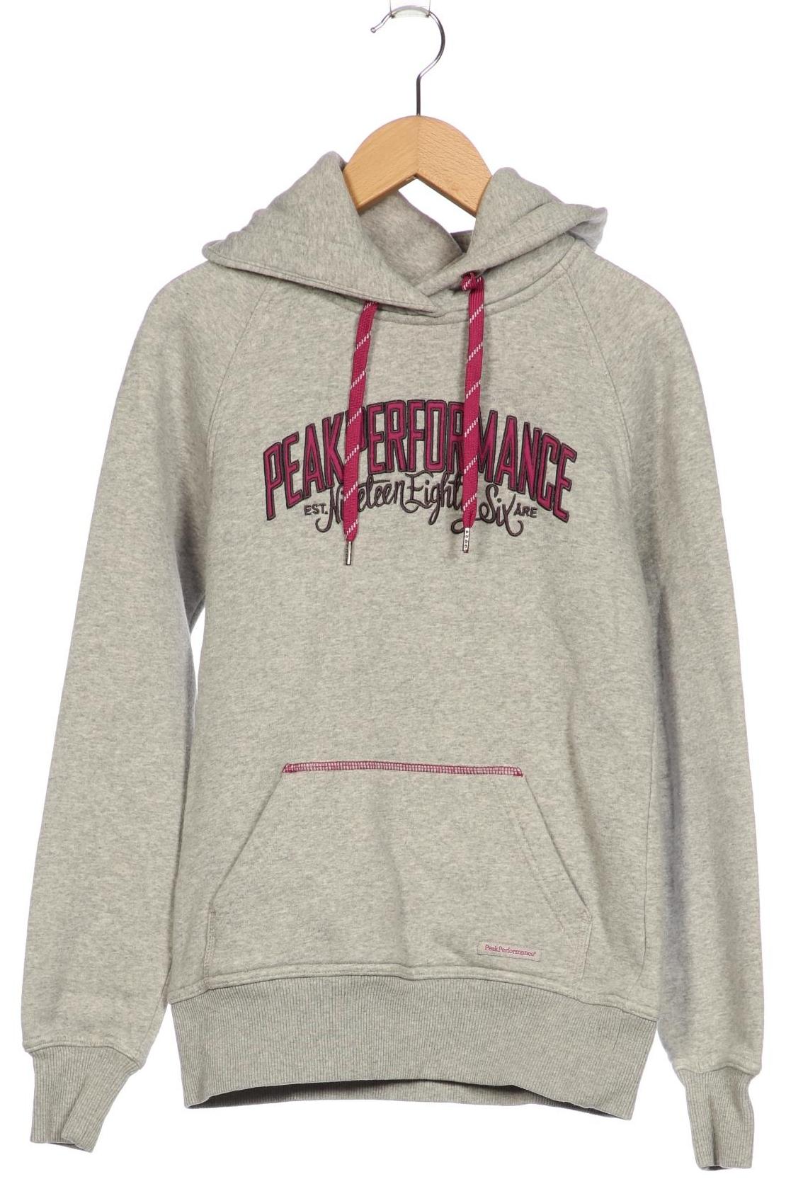 

Peak Performance Damen Kapuzenpullover, grau, Gr. 34