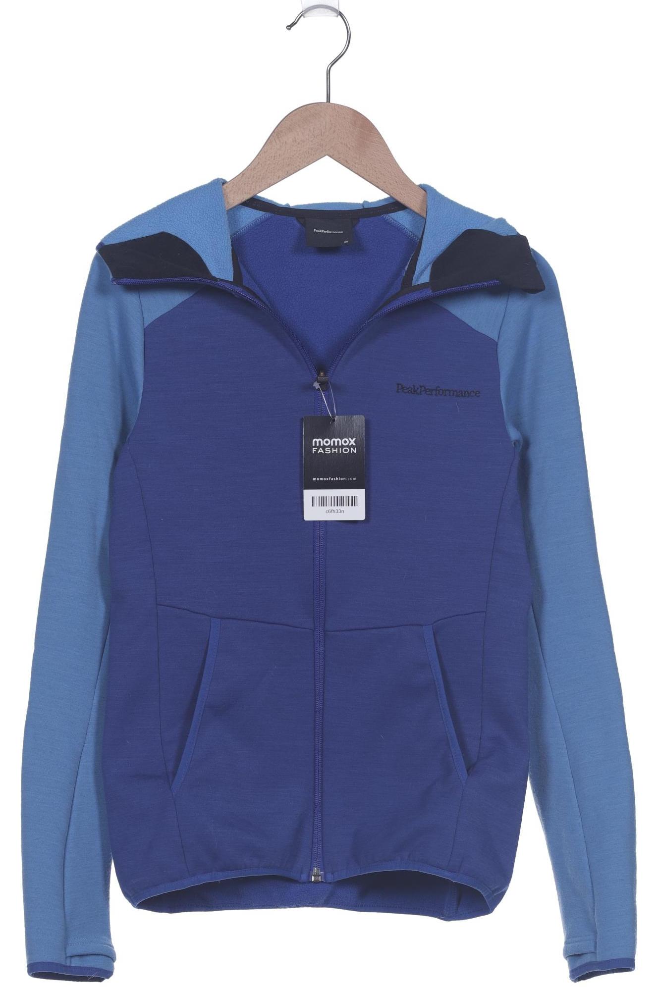 

Peak Performance Damen Kapuzenpullover, blau, Gr. 34