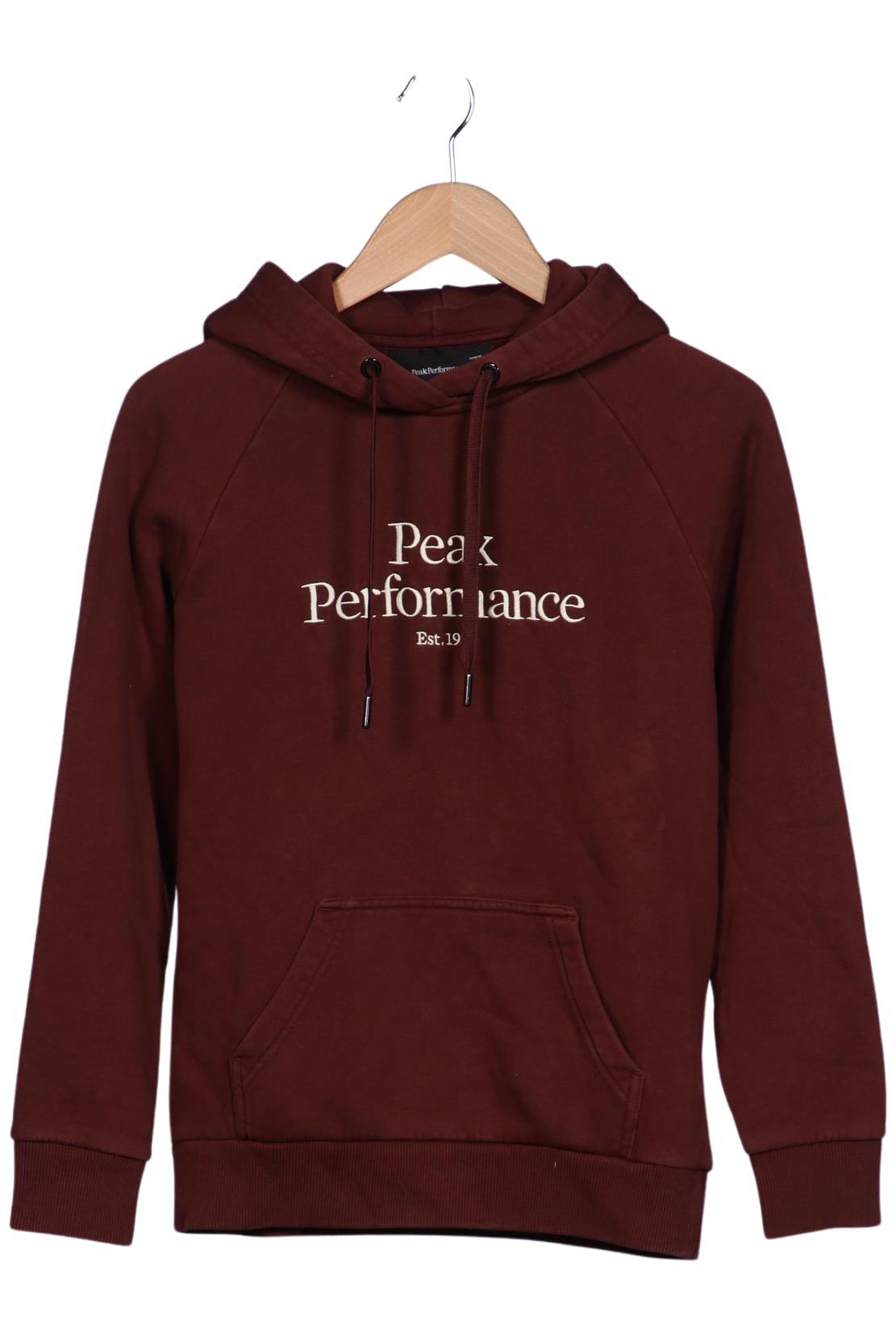 

Peak Performance Damen Kapuzenpullover, bordeaux, Gr. 36