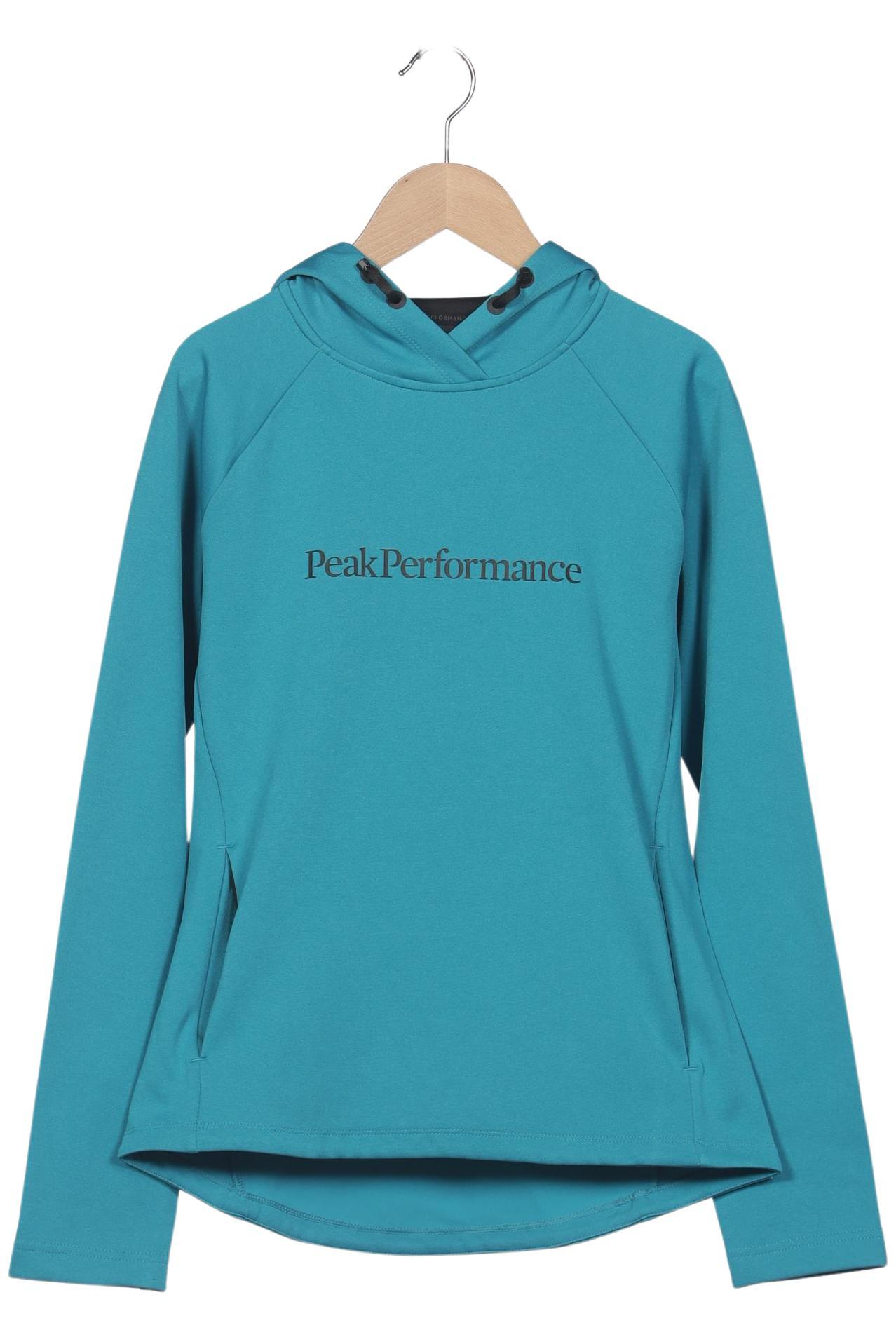 

Peak Performance Damen Kapuzenpullover, türkis, Gr. 36