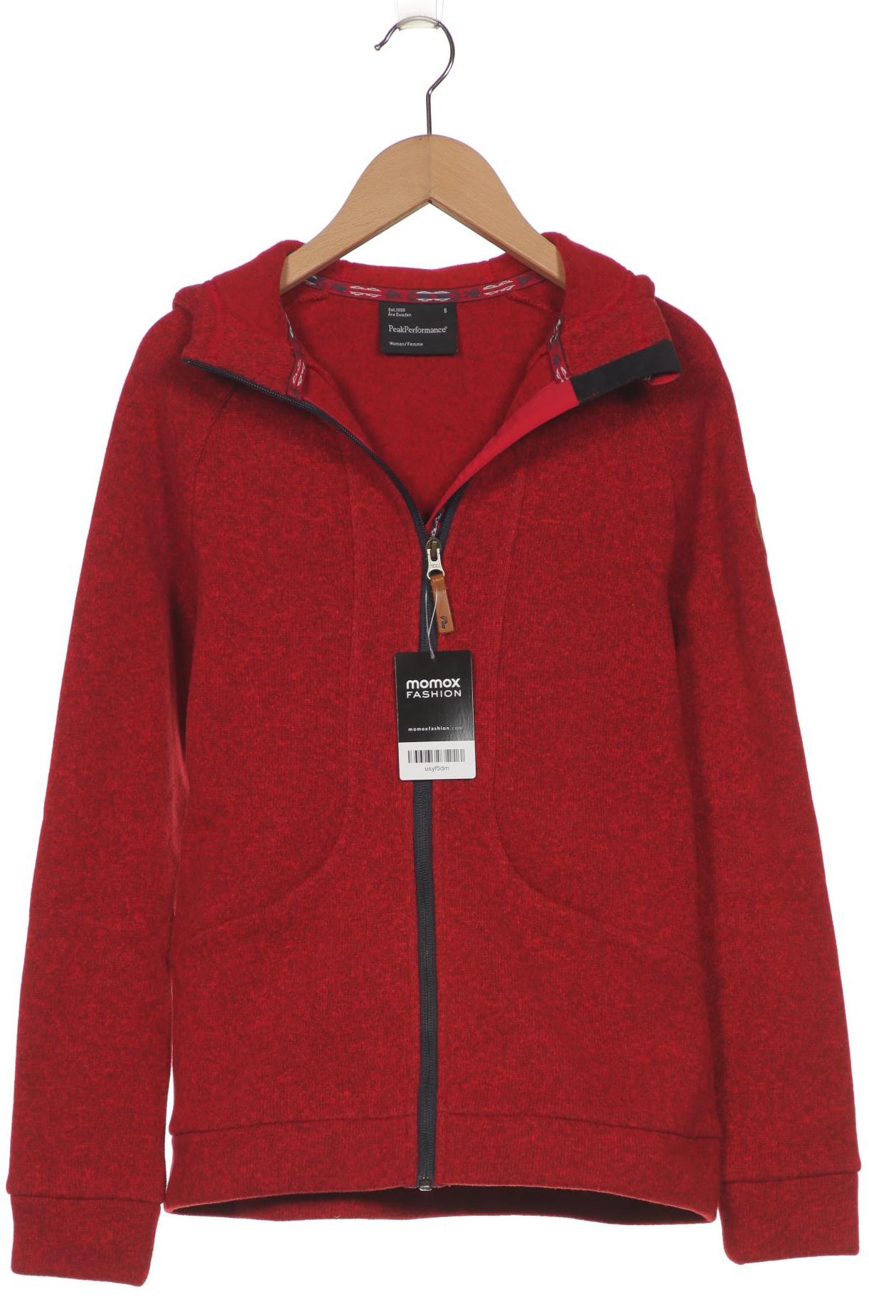 

Peak Performance Damen Kapuzenpullover, rot