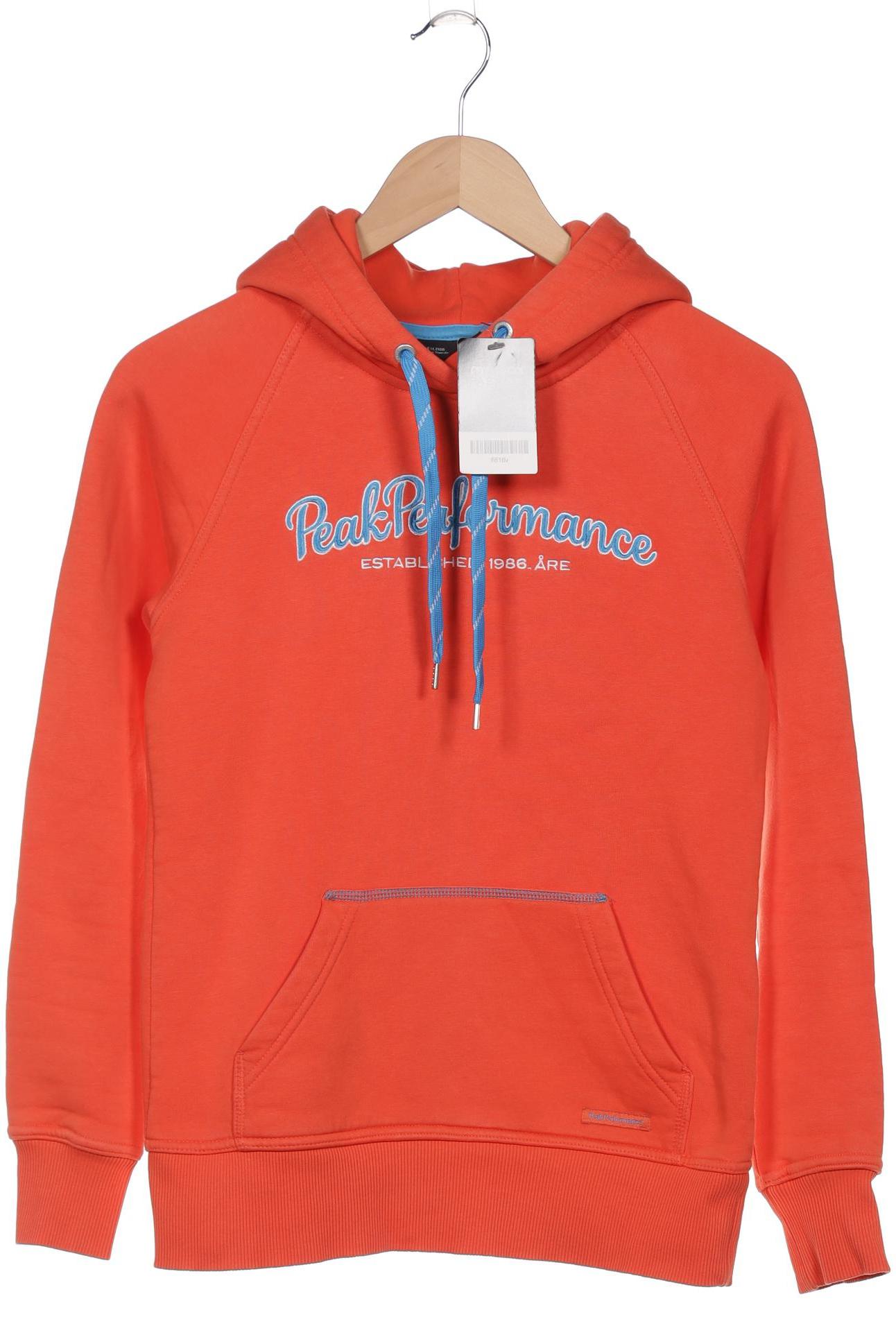 

Peak Performance Damen Kapuzenpullover, orange, Gr. 36