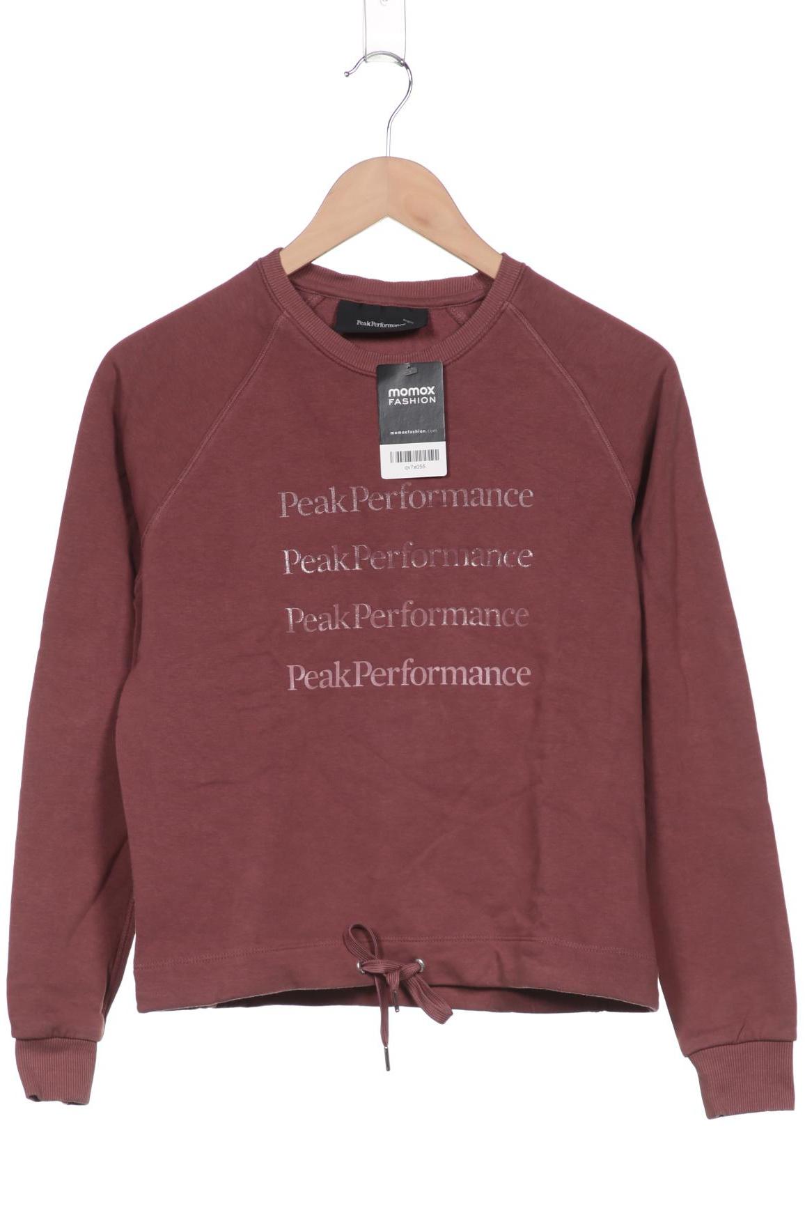 

Peak Performance Damen Sweatshirt, bordeaux