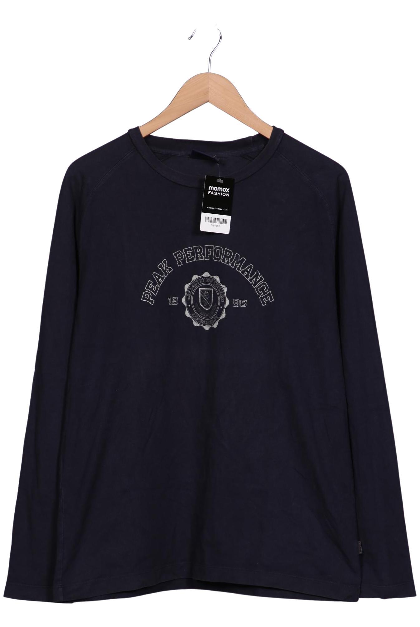 Thumbnail - Peak Performance Herren Langarmshirt, marineblau, Gr. 52