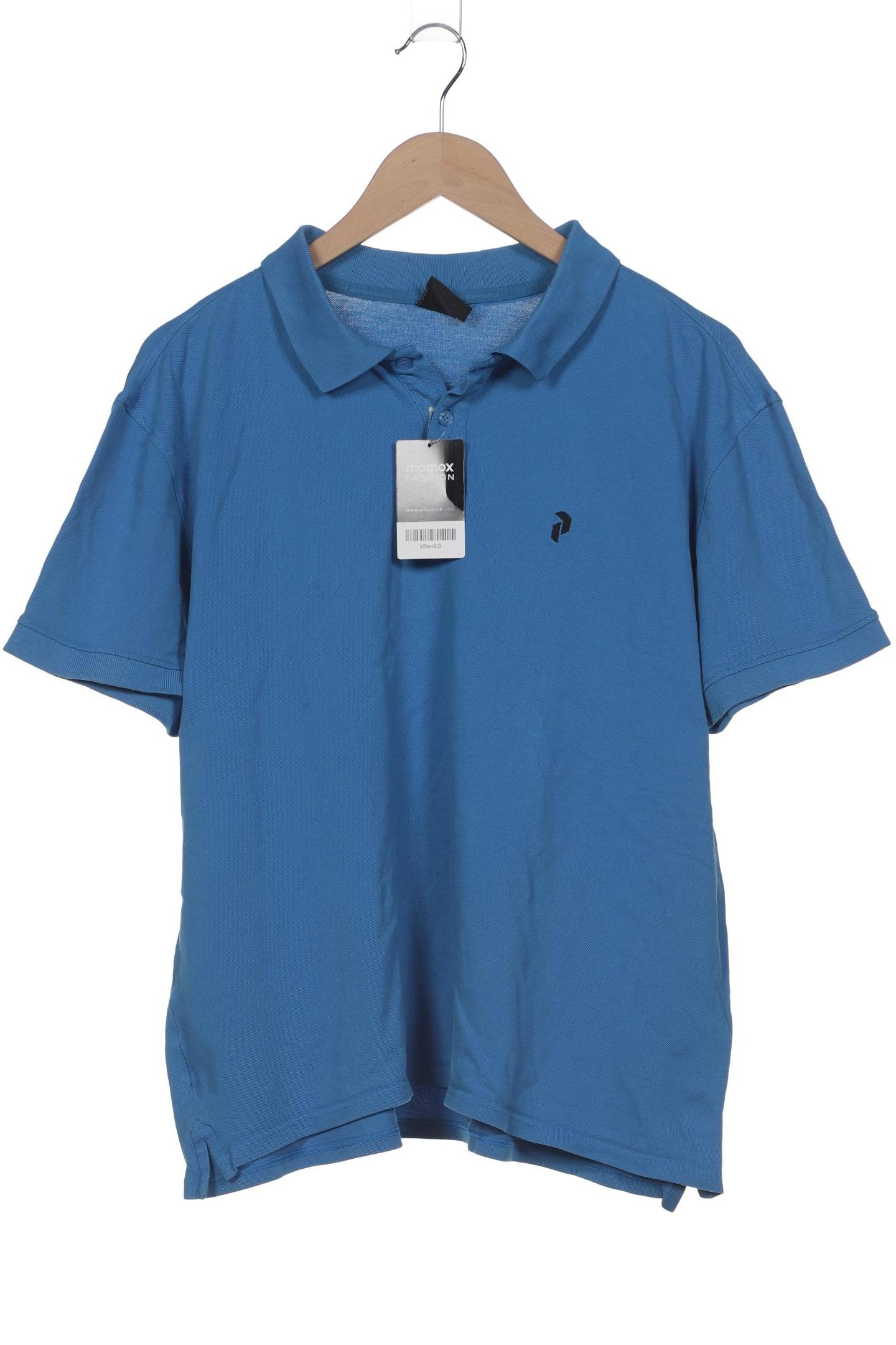

Peak Performance Herren Poloshirt, blau, Gr. 56