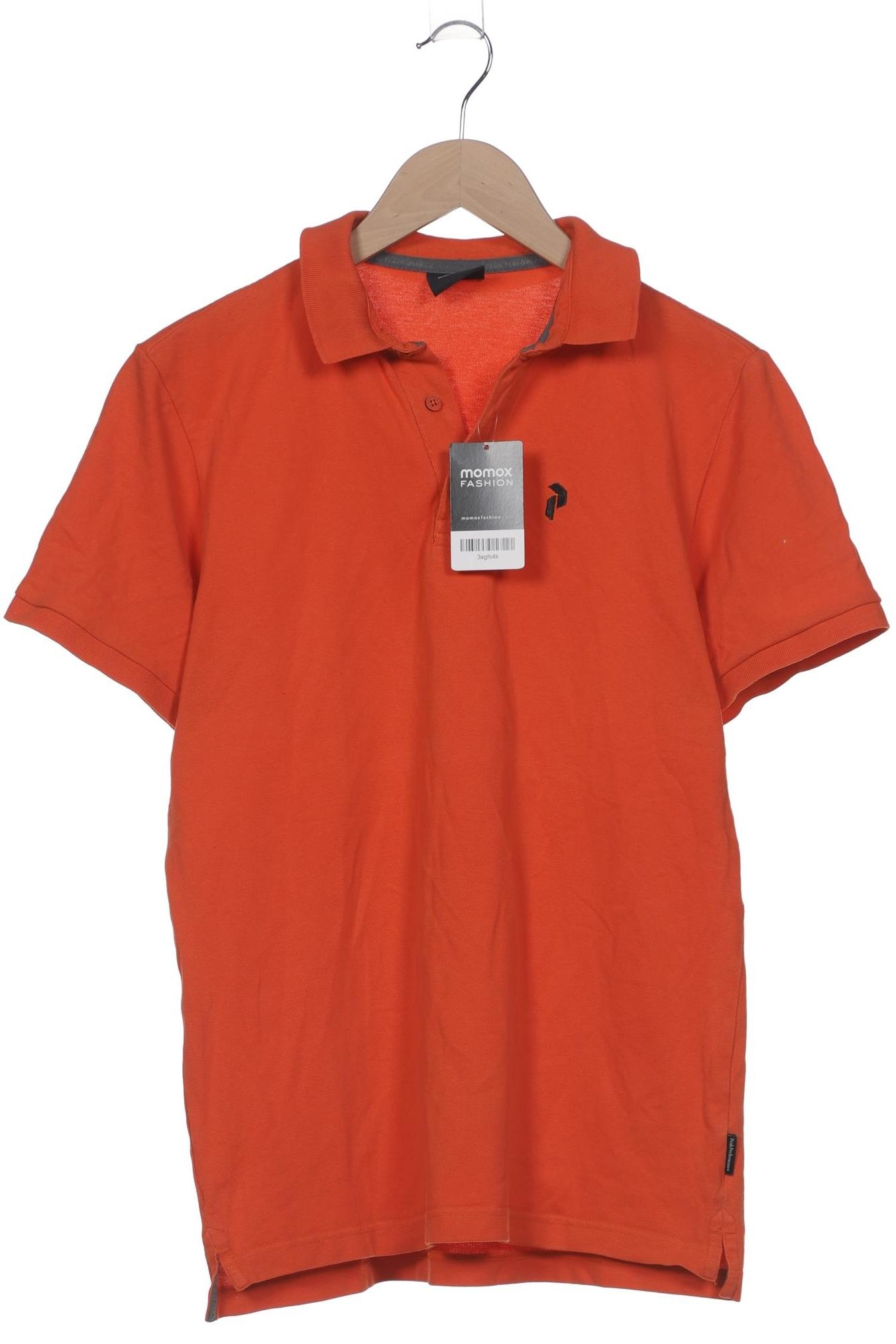

Peak Performance Herren Poloshirt, orange, Gr. 46