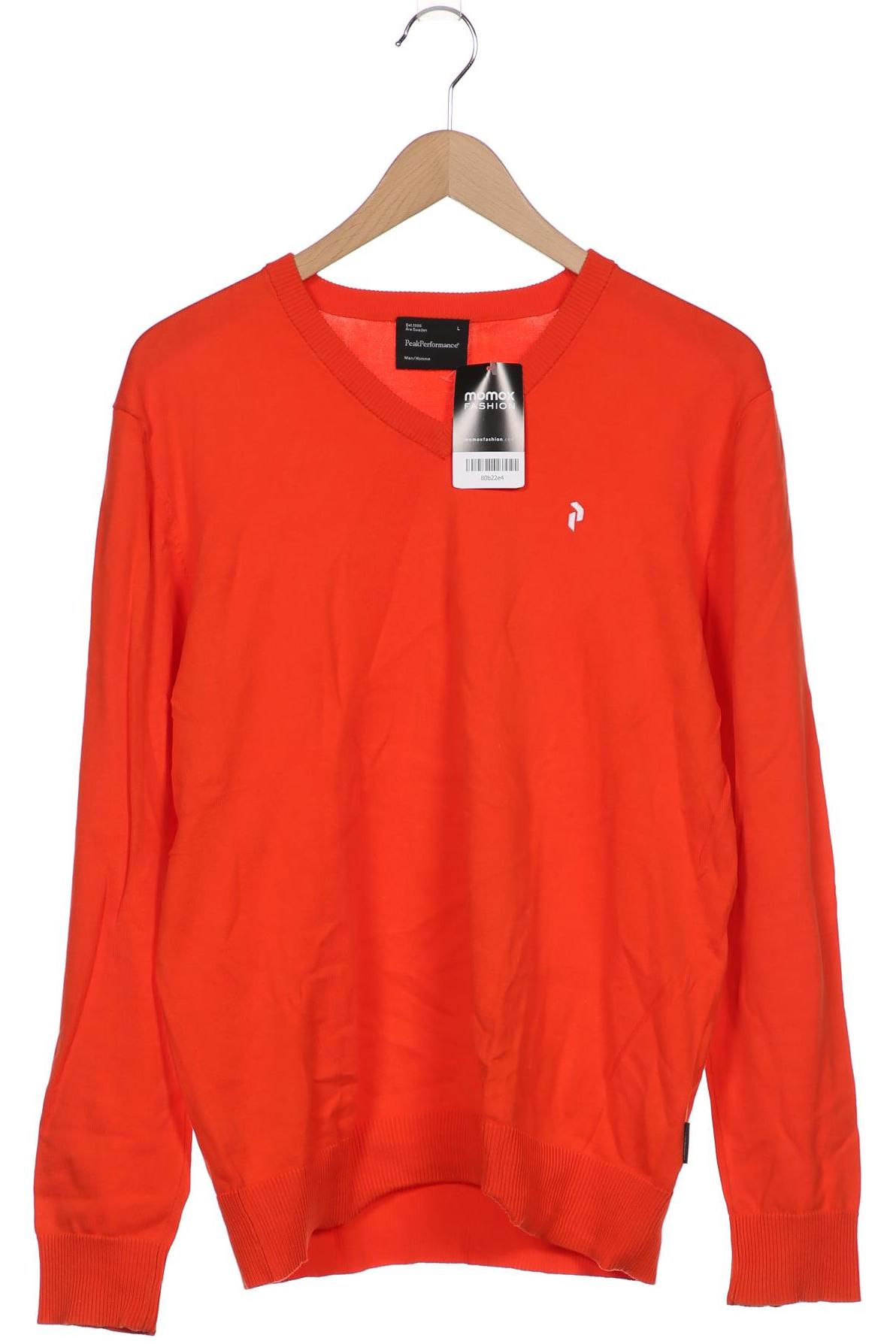 Thumbnail - Peak Performance Herren Pullover, orange, Gr. 52