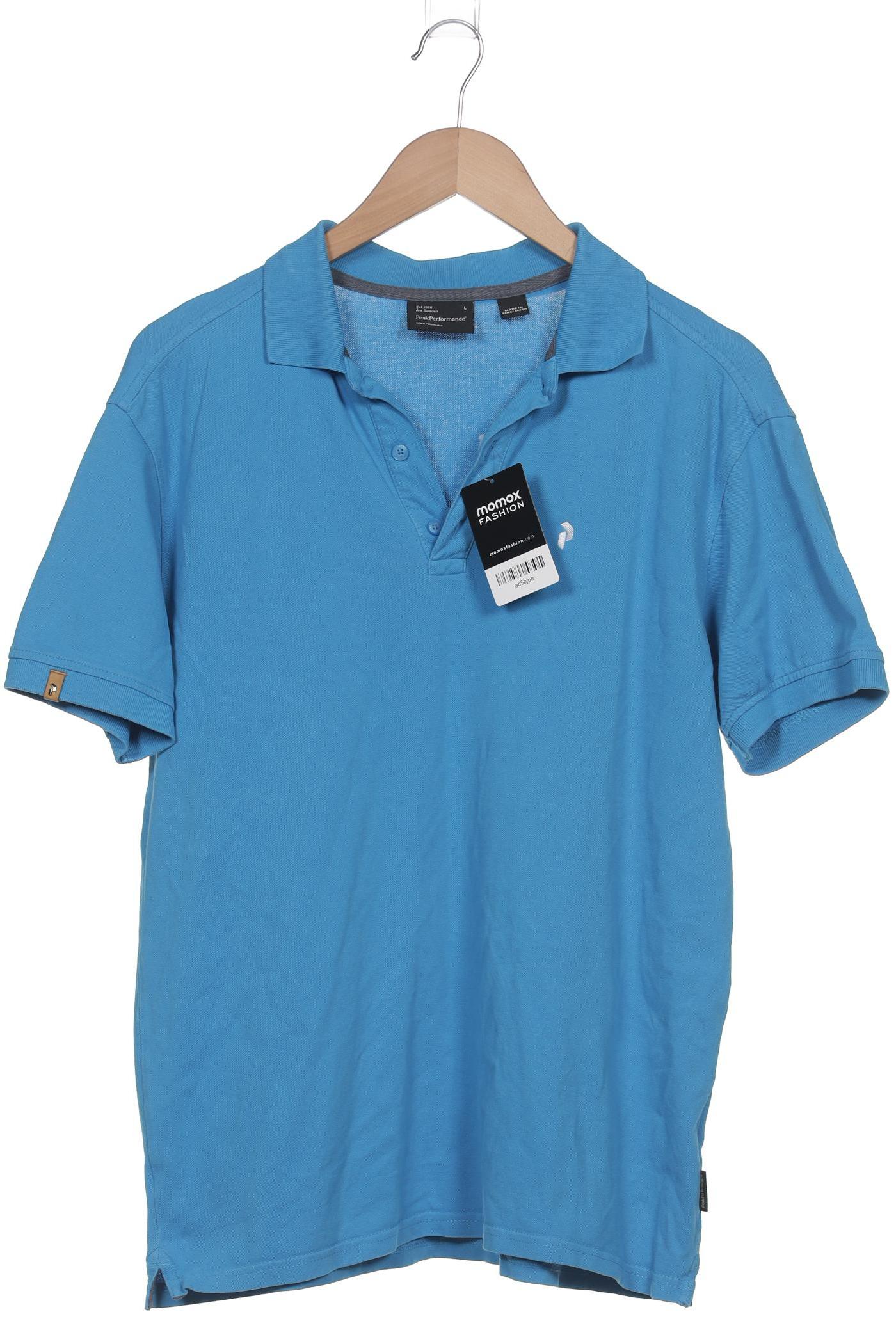 

Peak Performance Herren Poloshirt, blau, Gr. 52