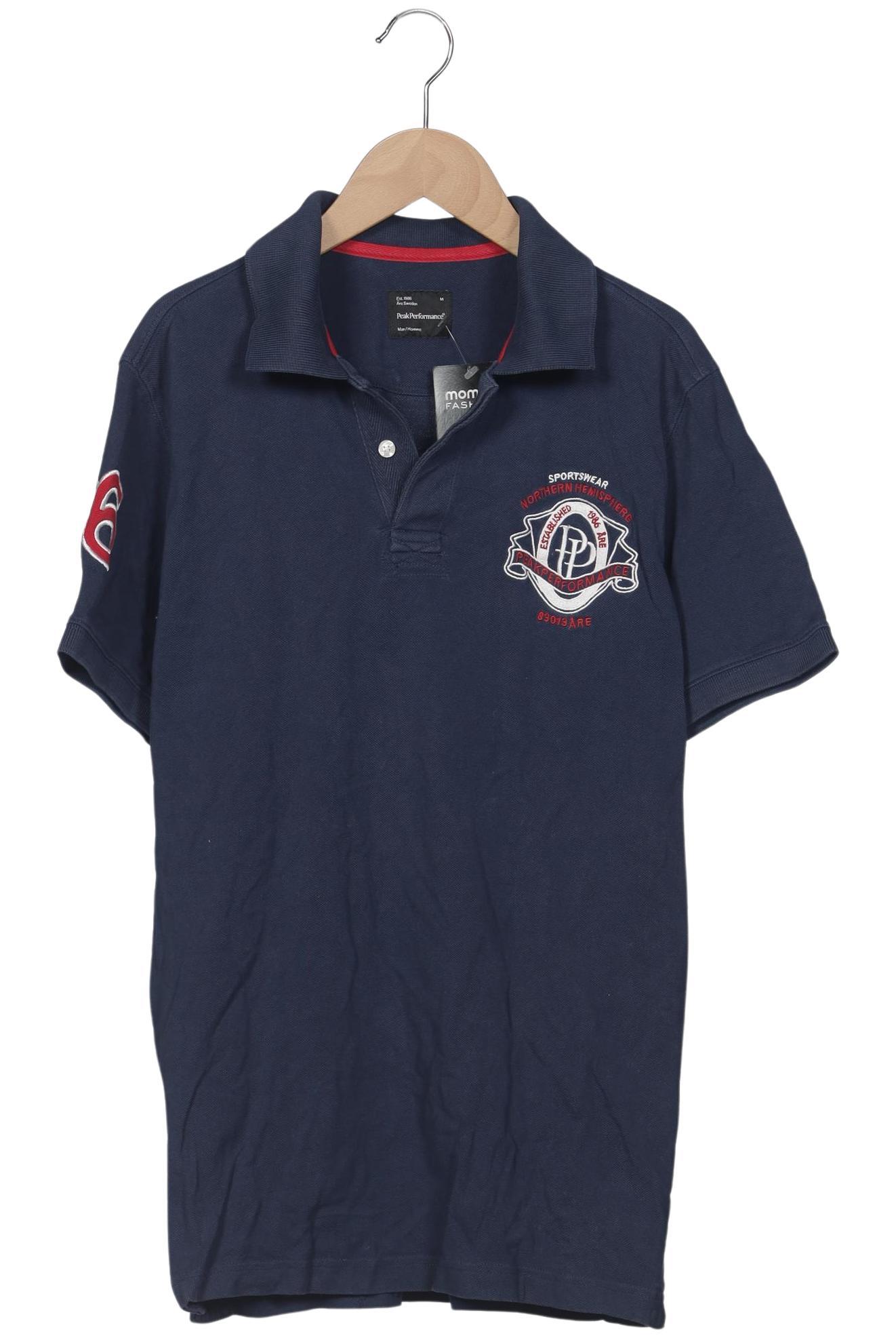 Thumbnail - Peak Performance Herren Poloshirt, marineblau, Gr. 48