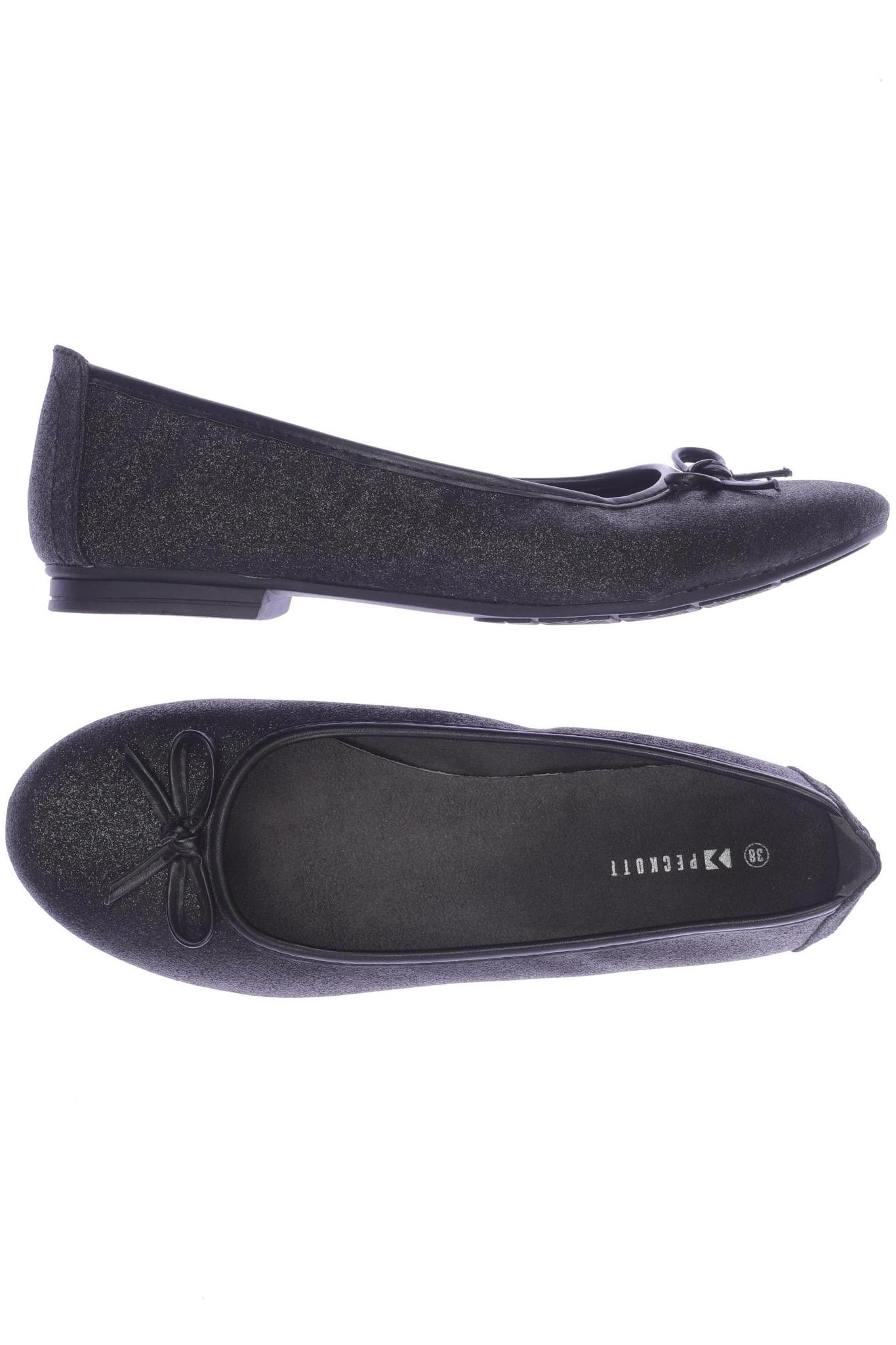 

Peckott Damen Ballerinas, schwarz, Gr. 38