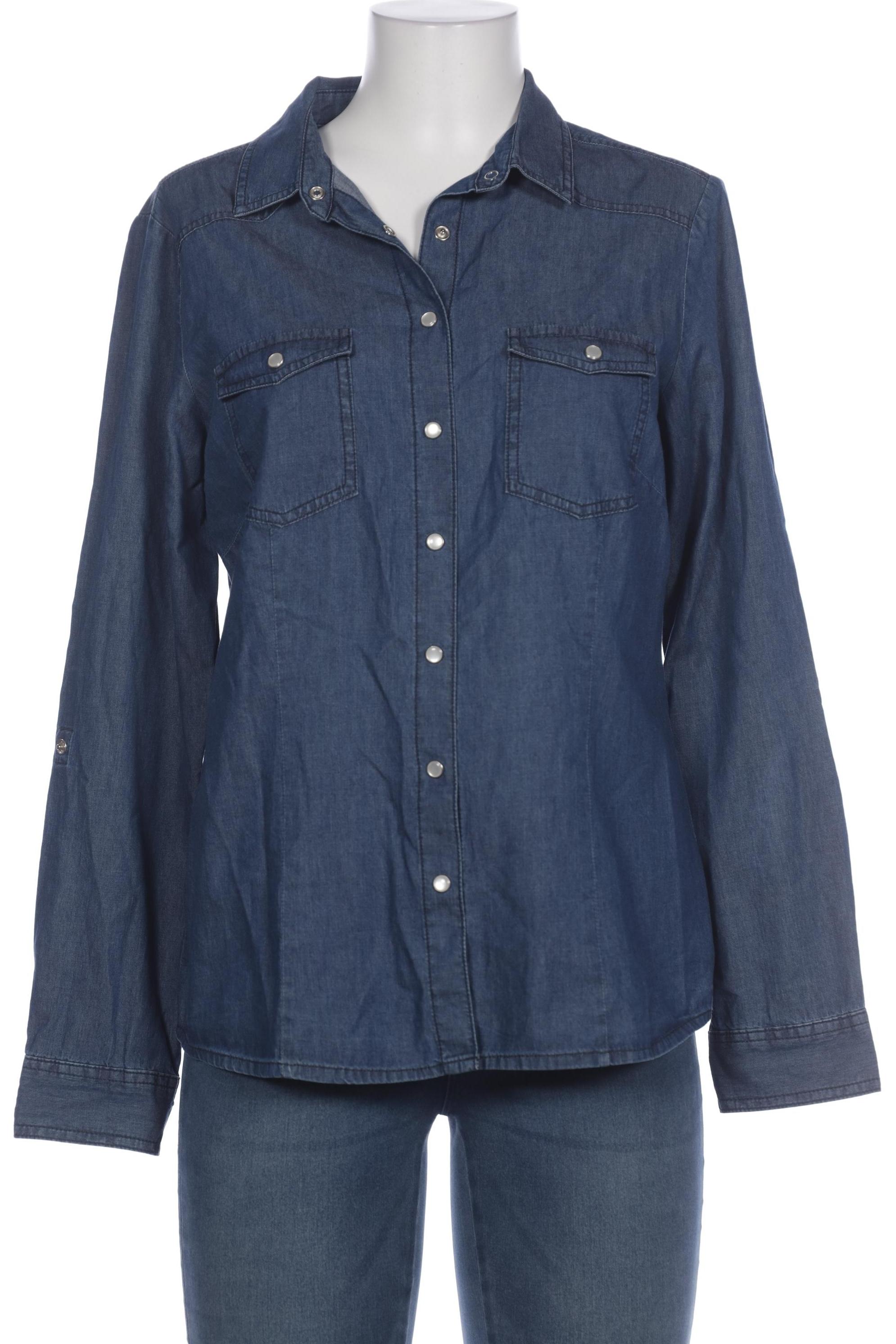 

Peckott Damen Bluse, marineblau, Gr. 42