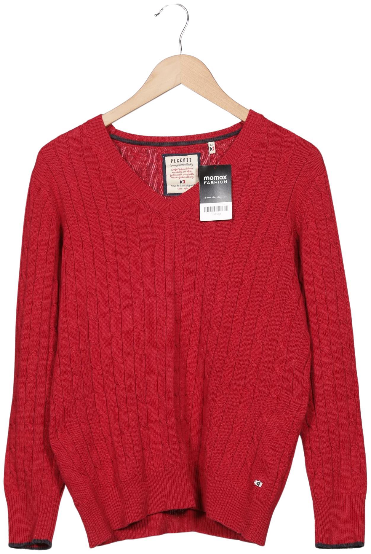 

Peckott Damen Pullover, rot, Gr. 42