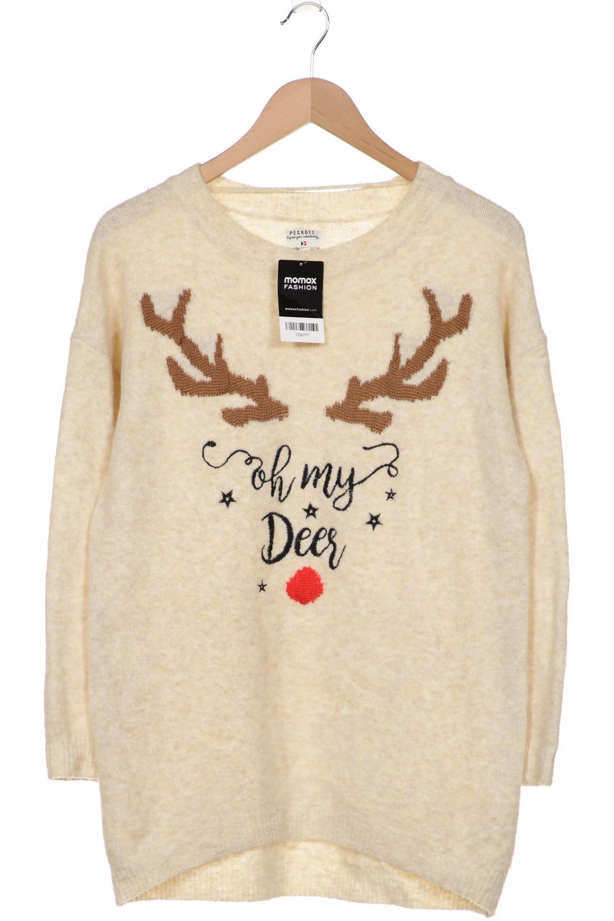 

PECKOTT Damen Pullover, cremeweiß