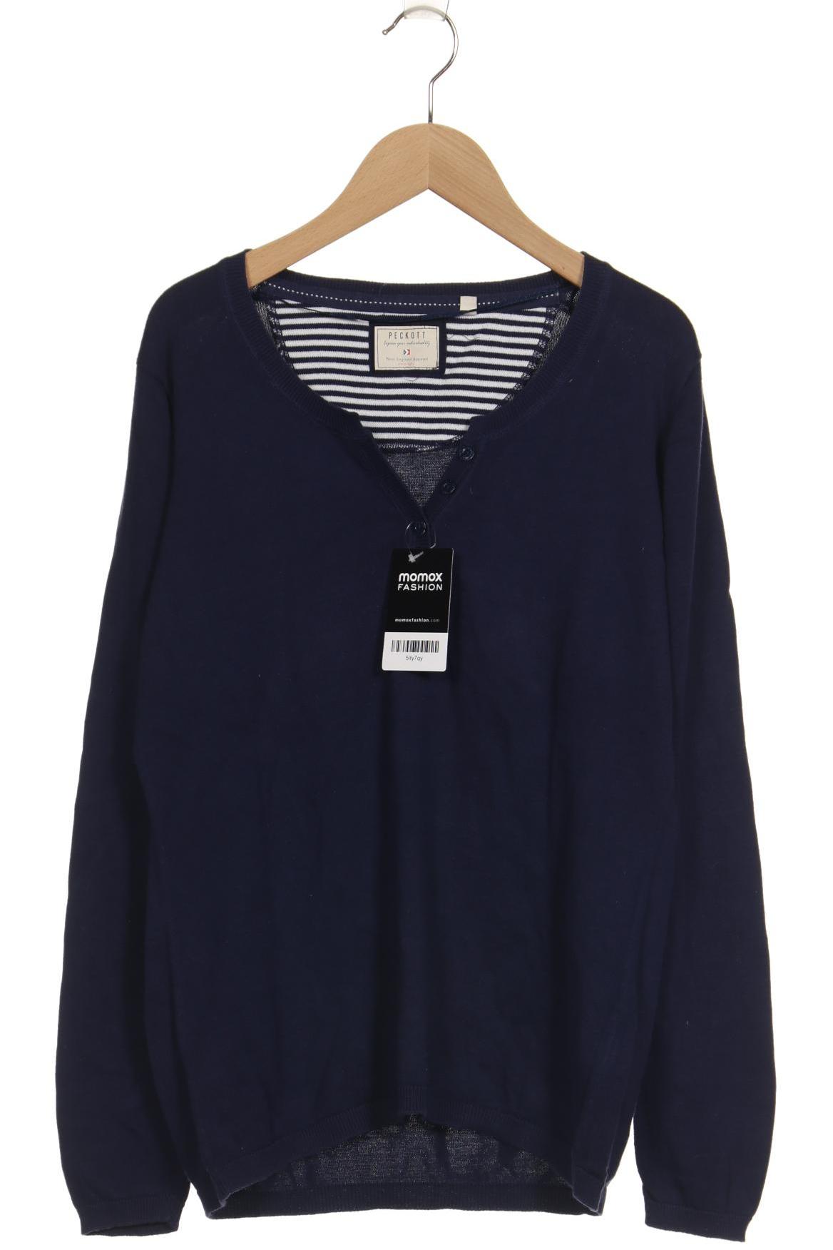 

Peckott Damen Pullover, marineblau, Gr. 42