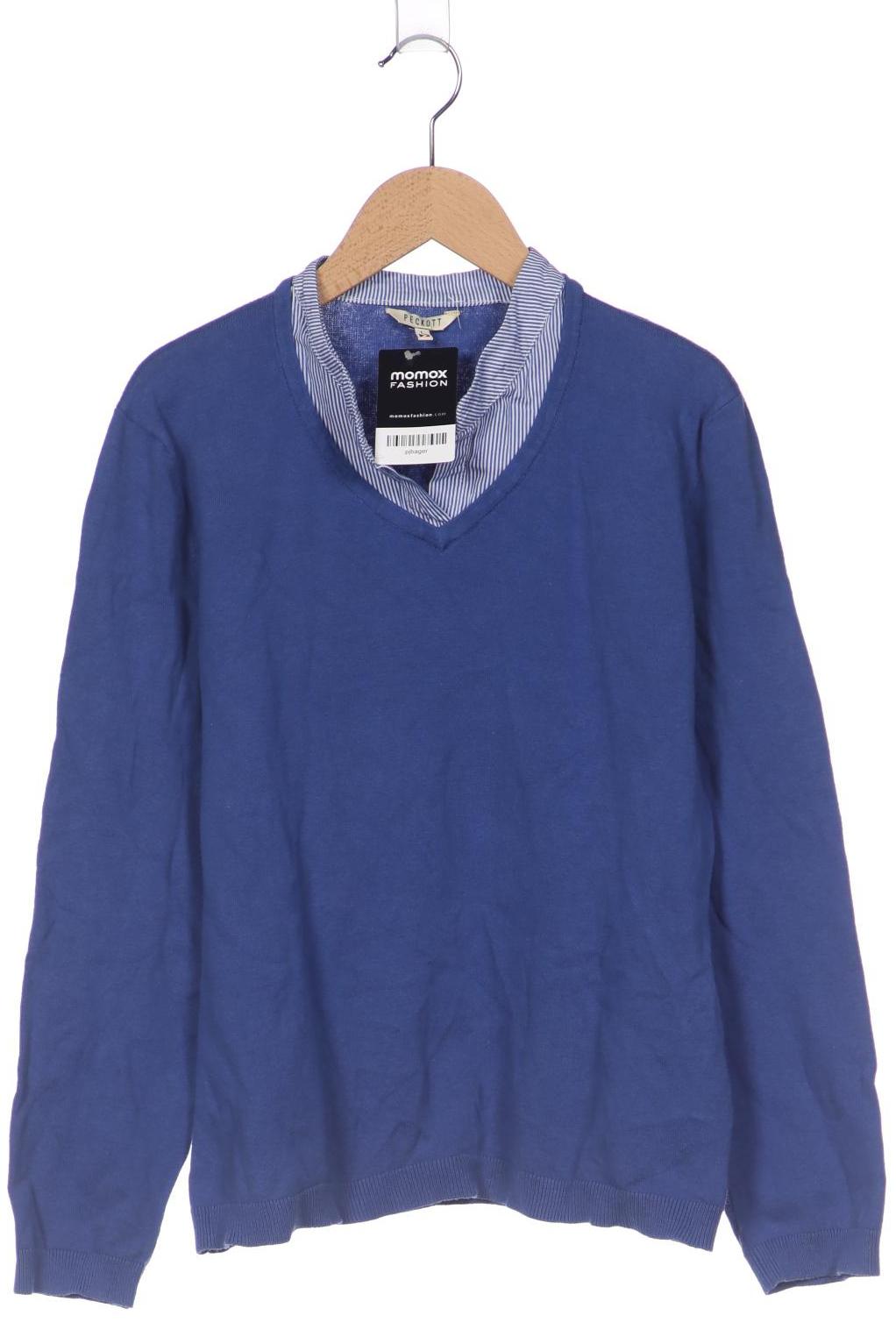 

Peckott Damen Pullover, blau, Gr. 42