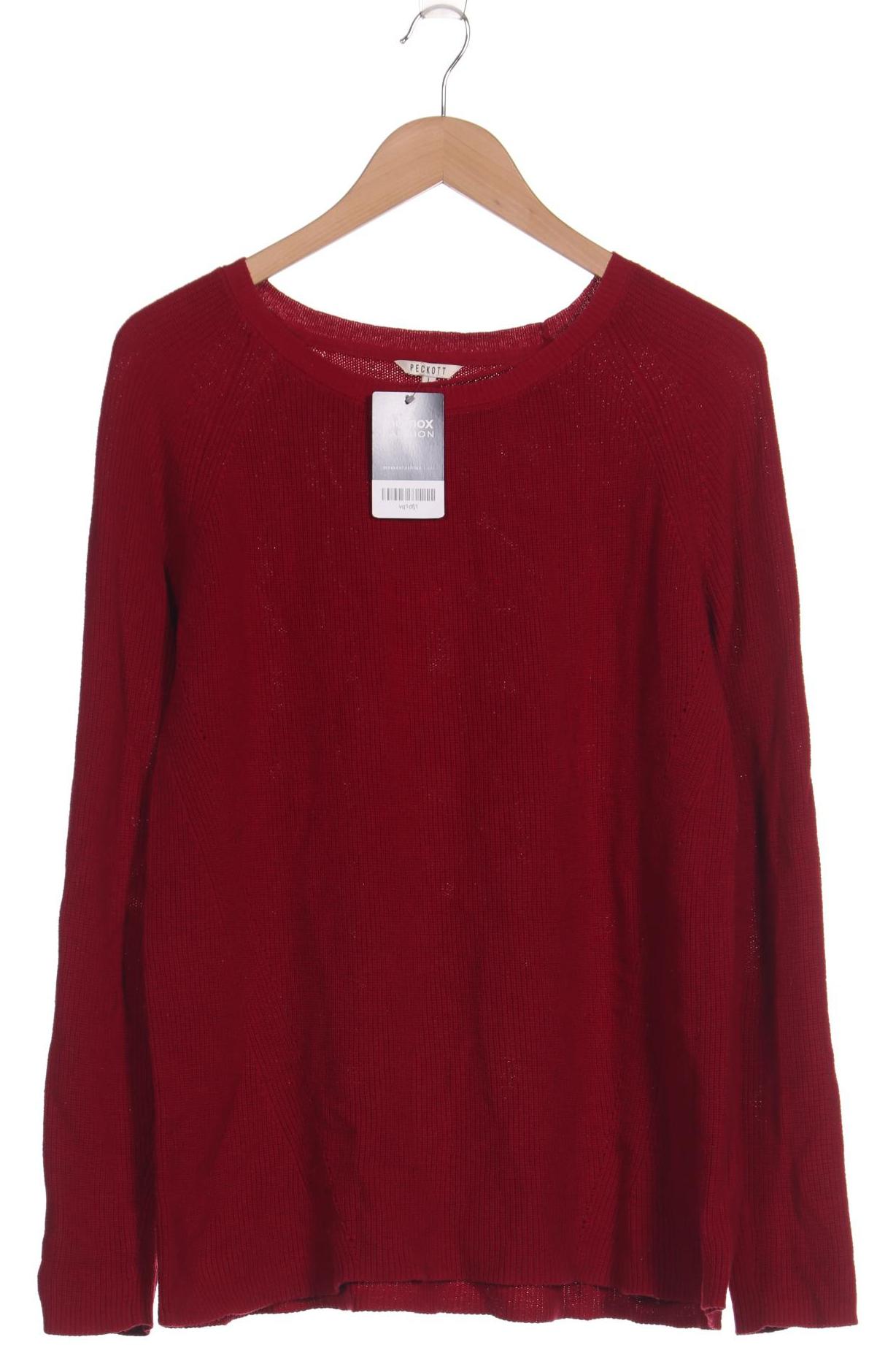 

Peckott Damen Pullover, rot, Gr. 42