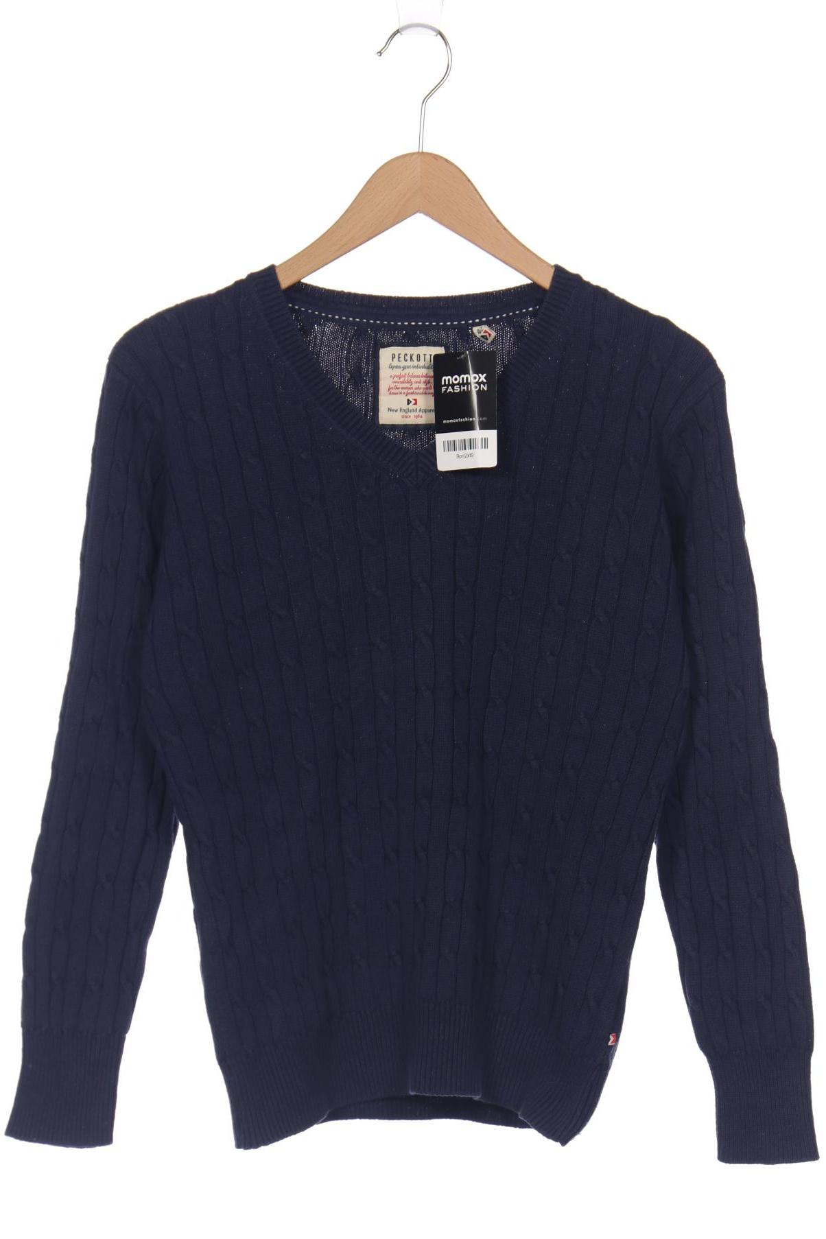 

Peckott Damen Pullover, marineblau, Gr. 42