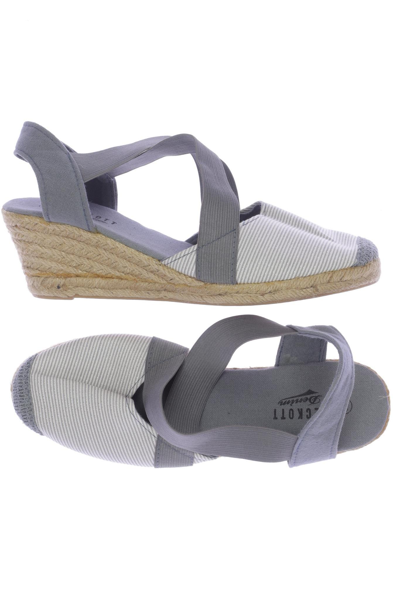 

Peckott Damen Sandale, grau, Gr. 38