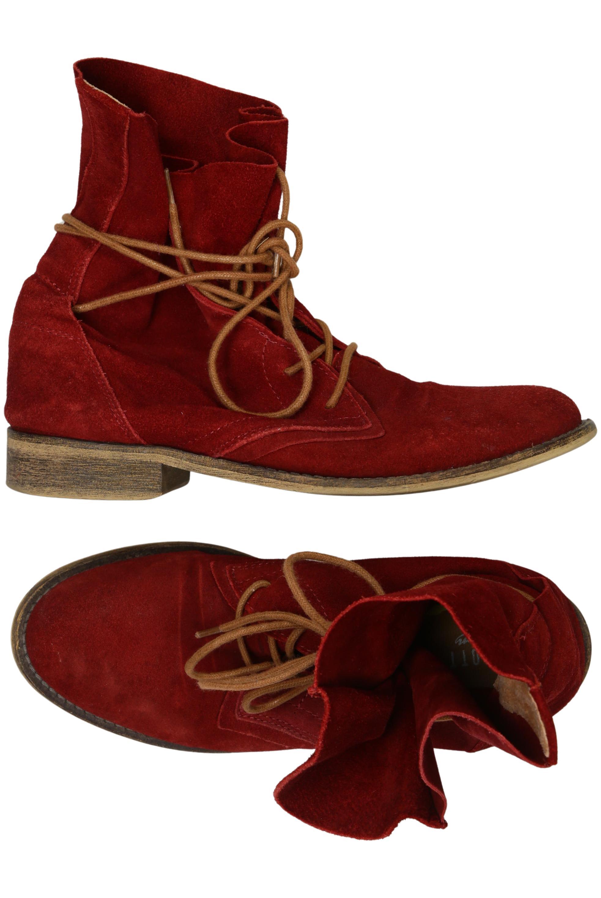 

Peckott Damen Stiefelette, rot, Gr. 39