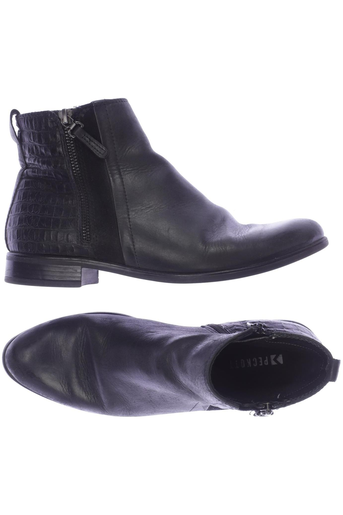 

PECKOTT Damen Stiefelette, schwarz