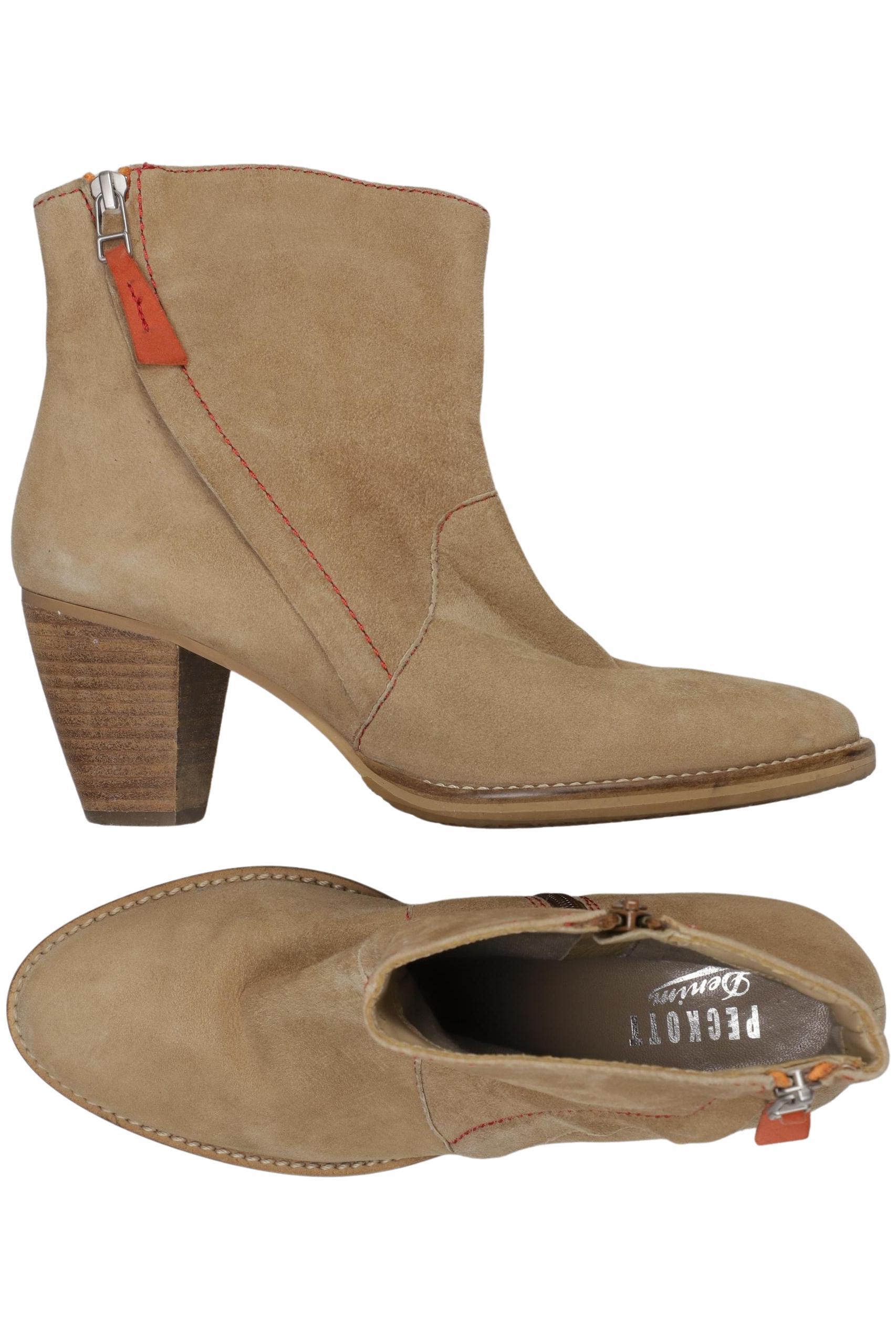 

Peckott Damen Stiefelette, beige, Gr. 40.5