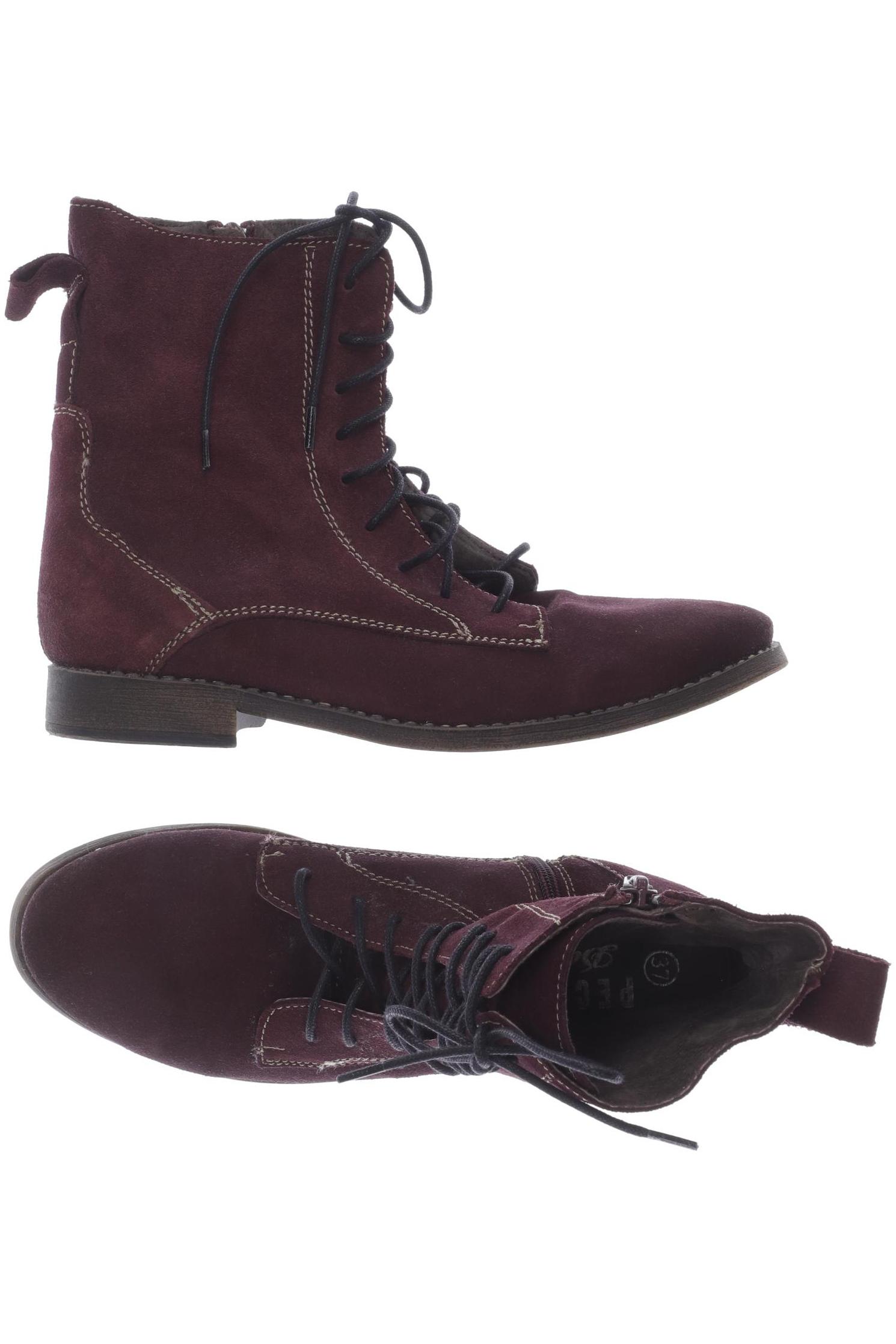 

PECKOTT Damen Stiefelette, bordeaux