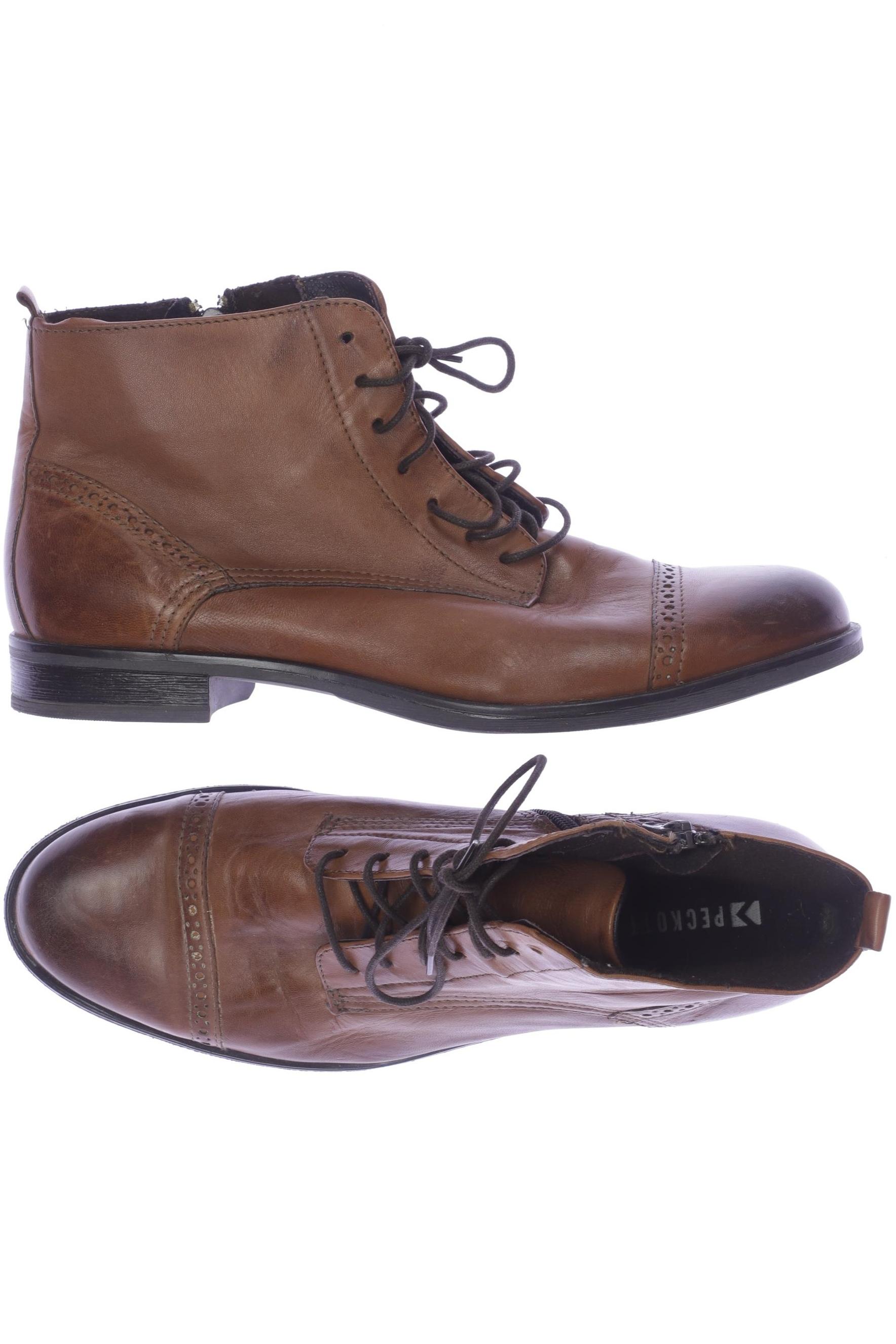 

Peckott Damen Stiefelette, braun, Gr. 42