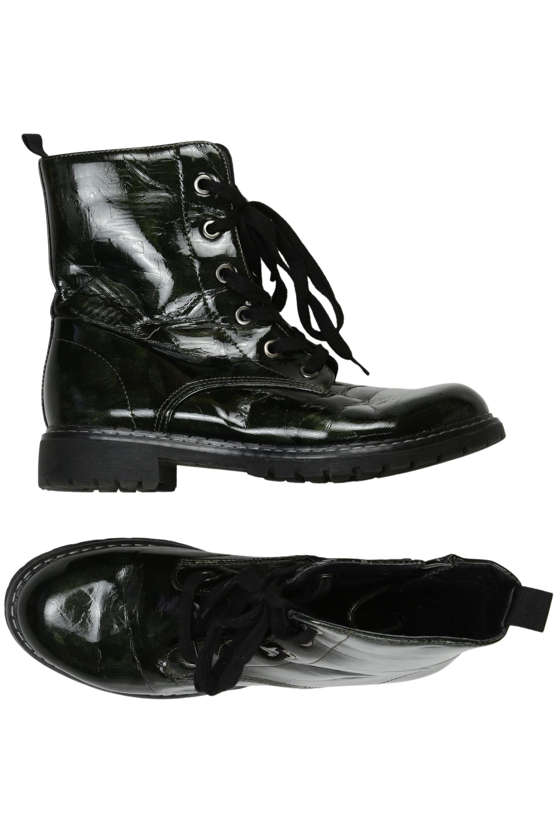 

Peckott Damen Stiefelette, grün, Gr. 40