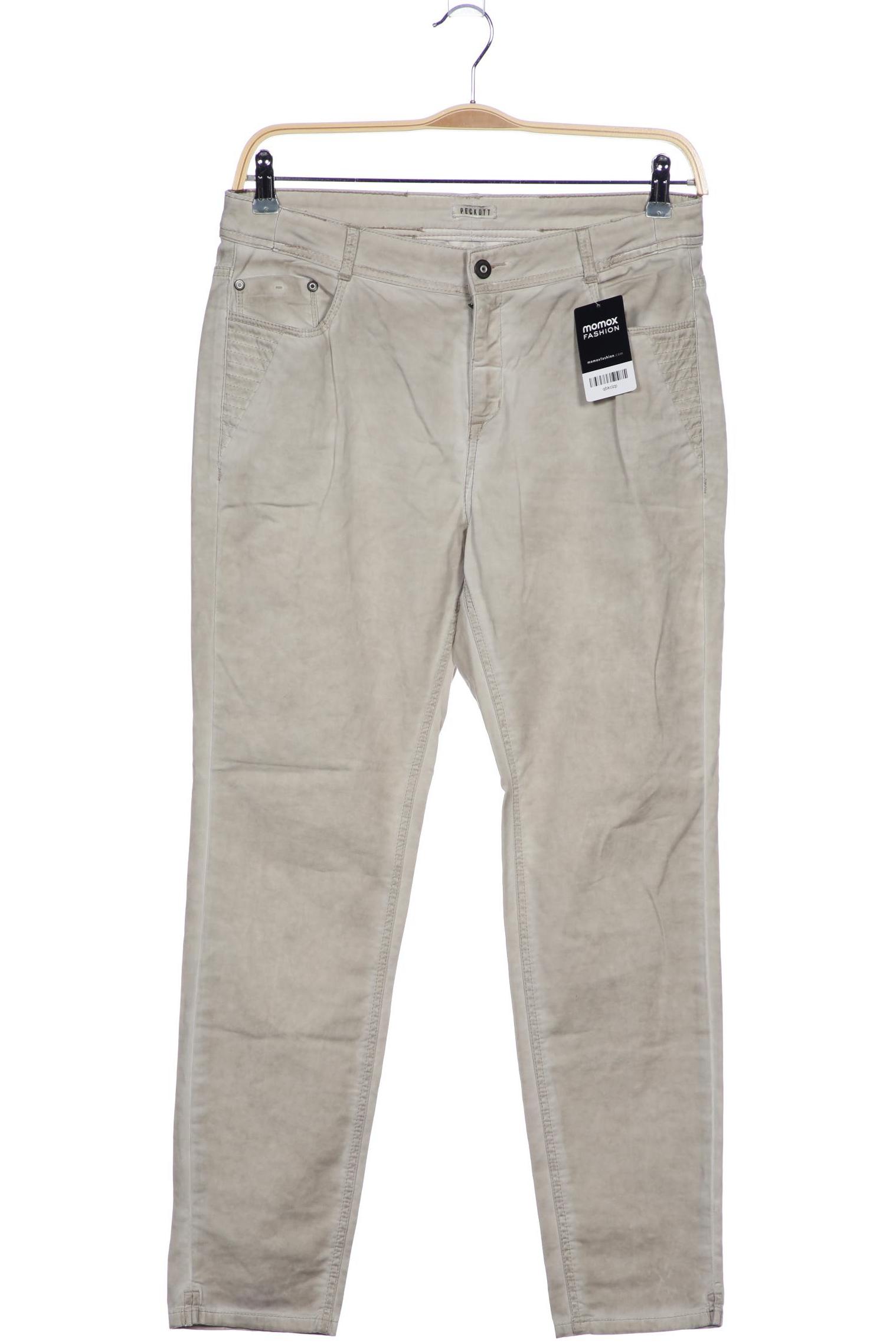 

Peckott Damen Stoffhose, beige, Gr. 32