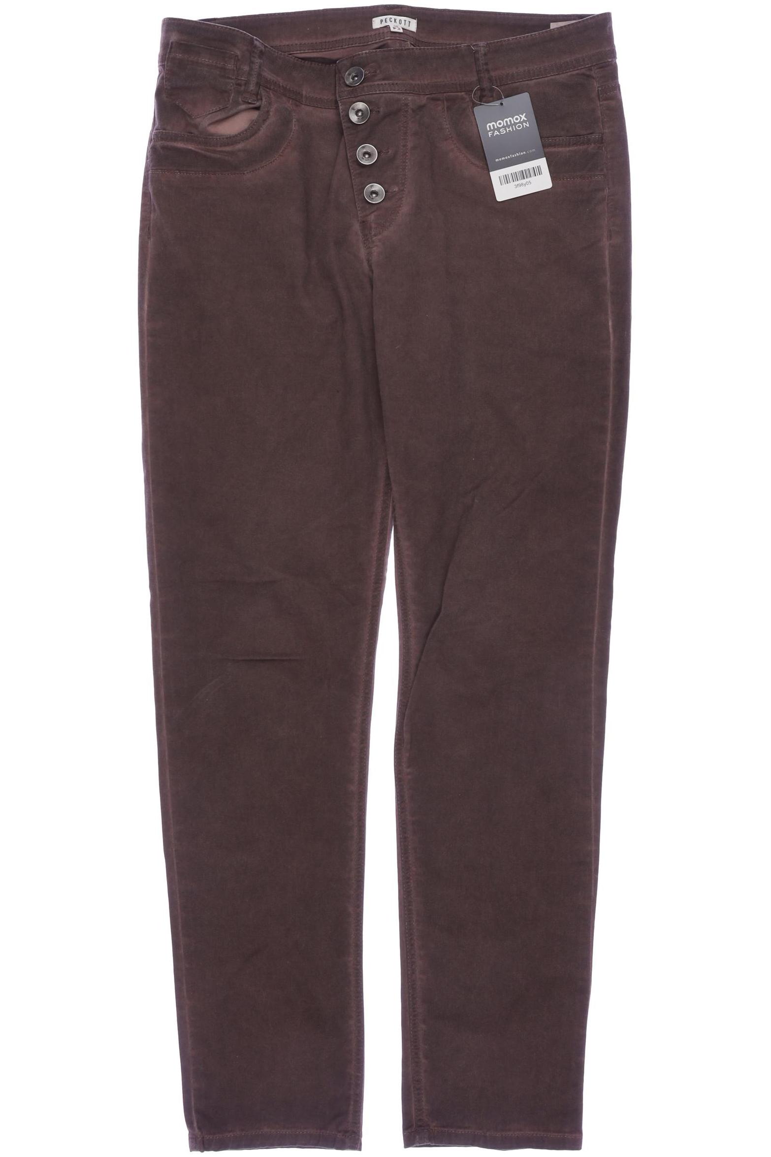 

Peckott Damen Stoffhose, braun, Gr. 38
