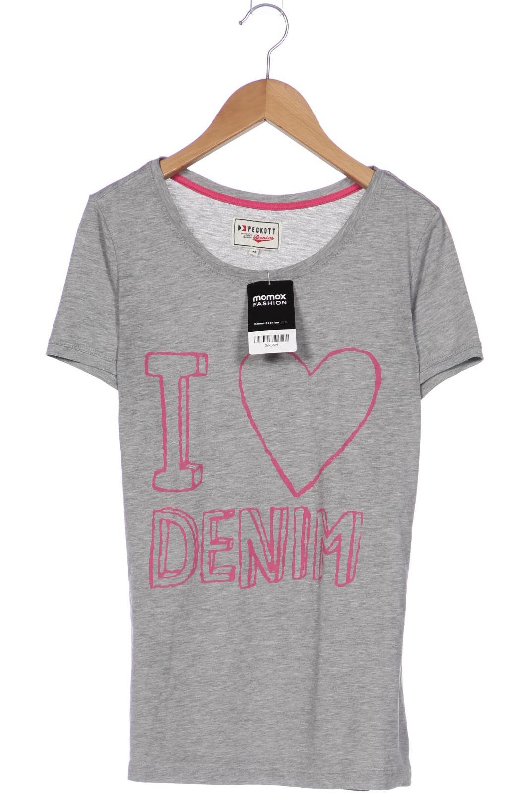 

Peckott Damen T-Shirt, grau, Gr. 38