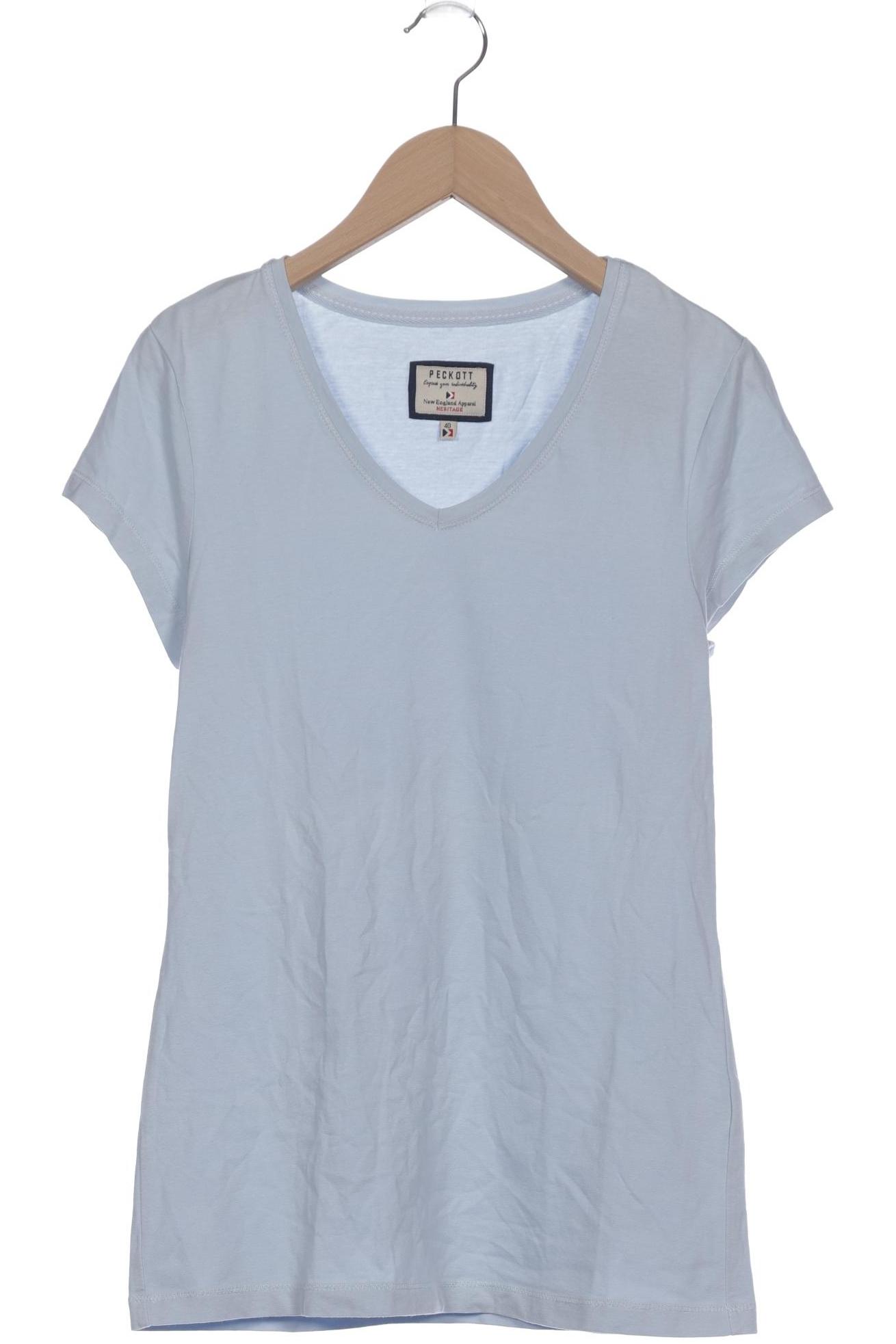 

Peckott Damen T-Shirt, hellblau, Gr. 40