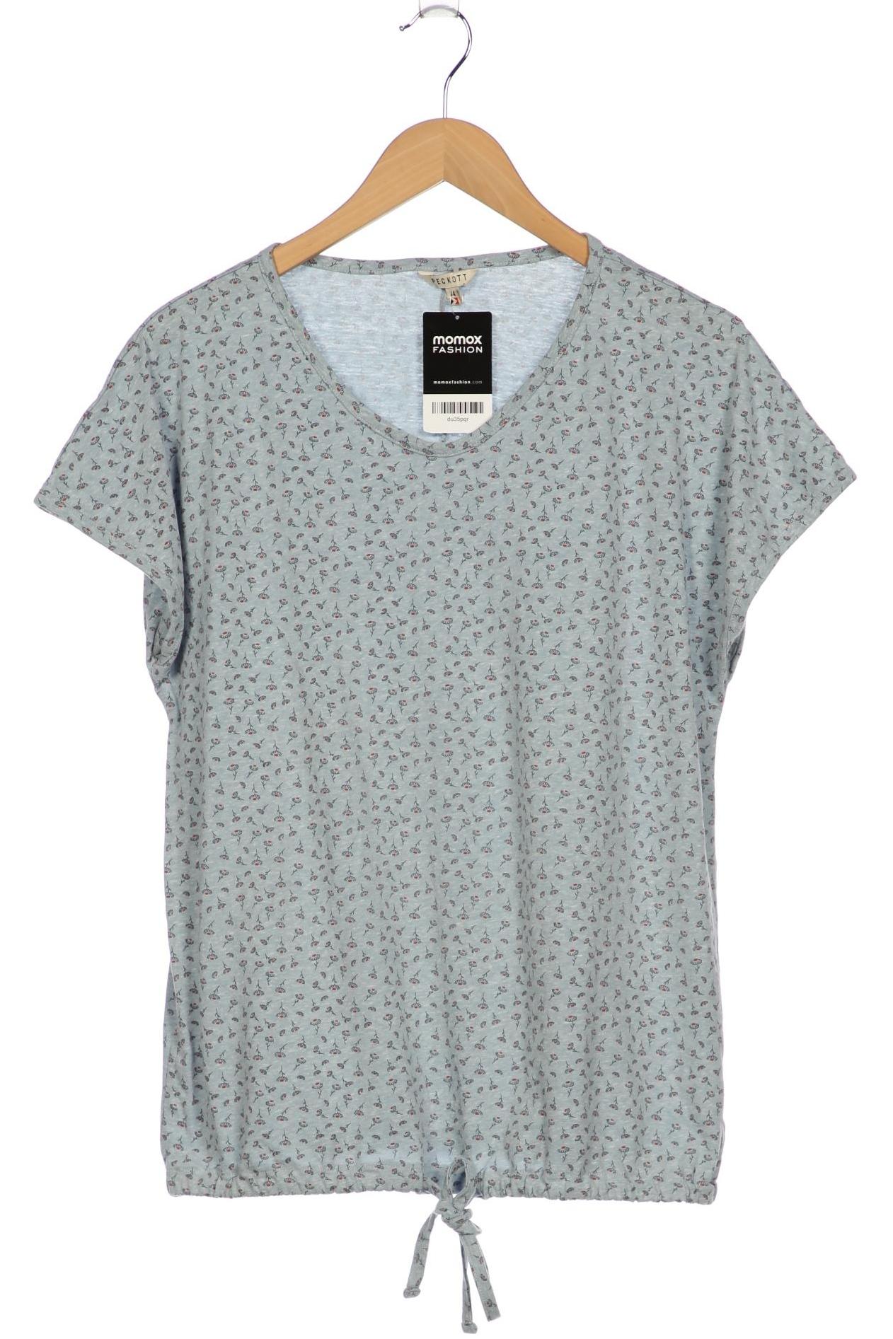 

Peckott Damen T-Shirt, hellblau, Gr. 44
