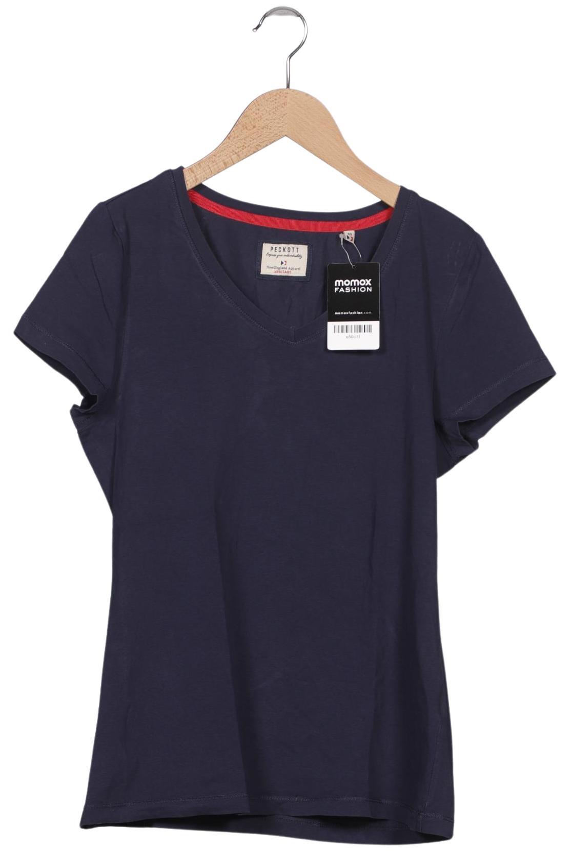 

Peckott Damen T-Shirt, marineblau, Gr. 40