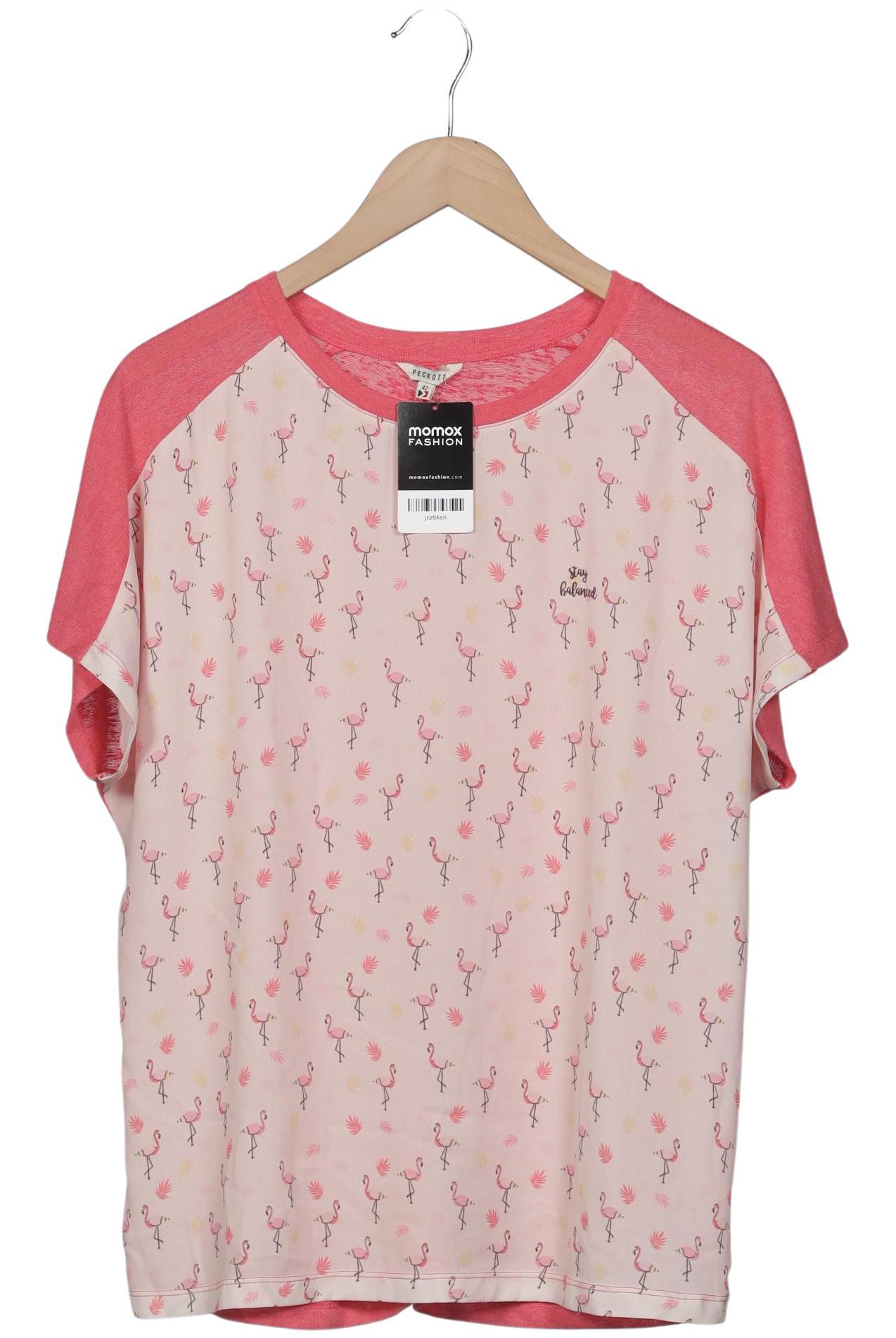 

Peckott Damen T-Shirt, pink, Gr. 42