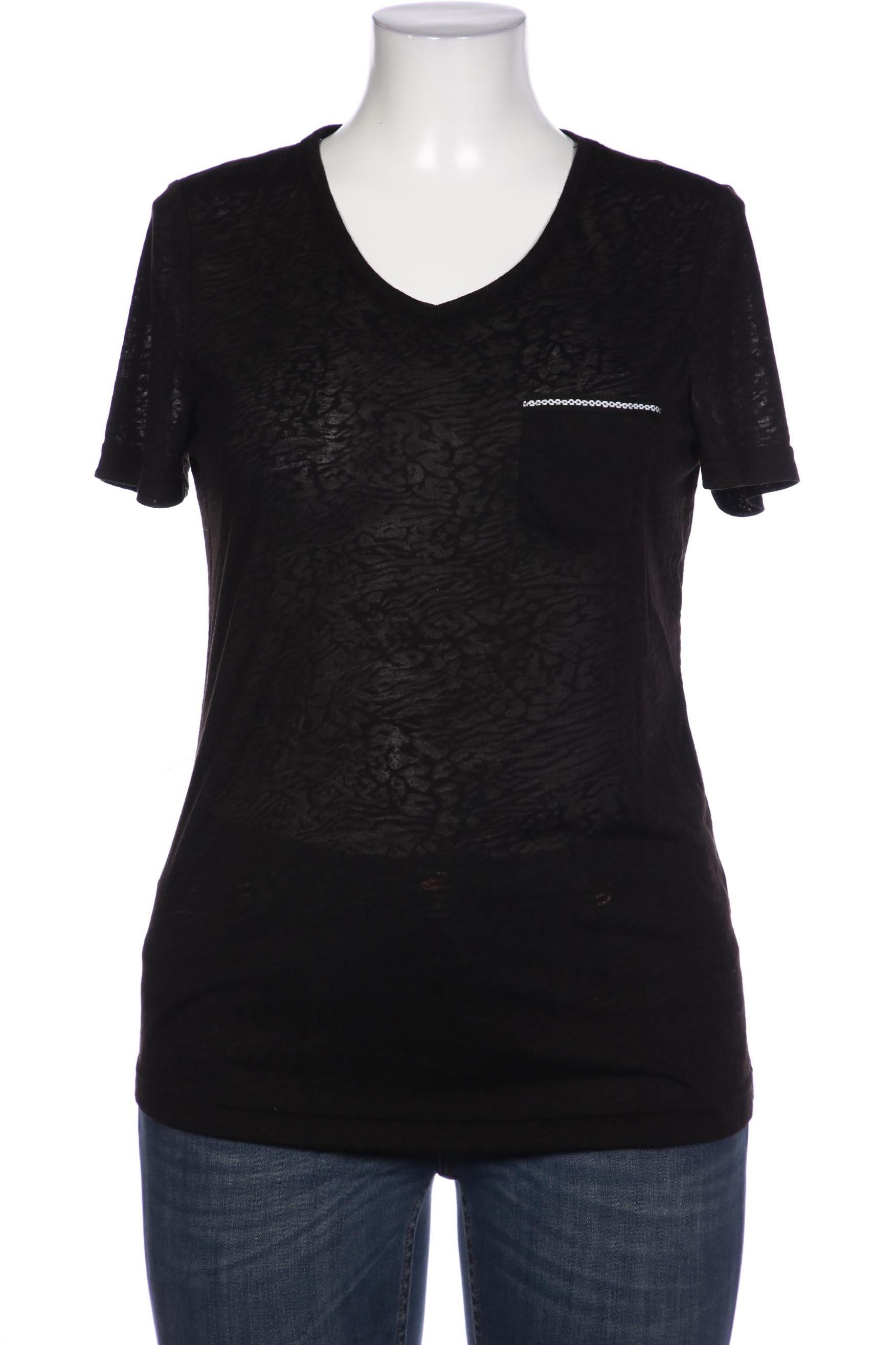 

Peckott Damen T-Shirt, schwarz, Gr. 44