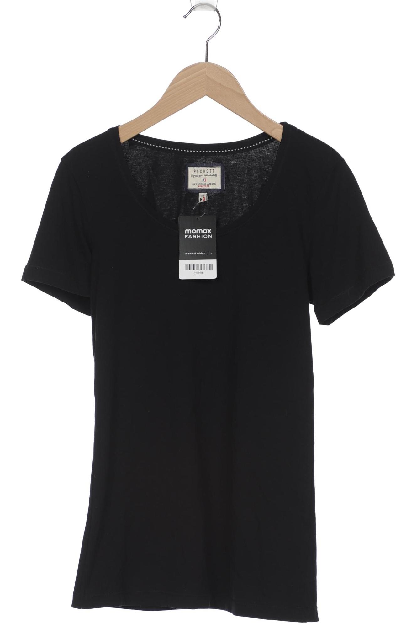 

Peckott Damen T-Shirt, schwarz, Gr. 36