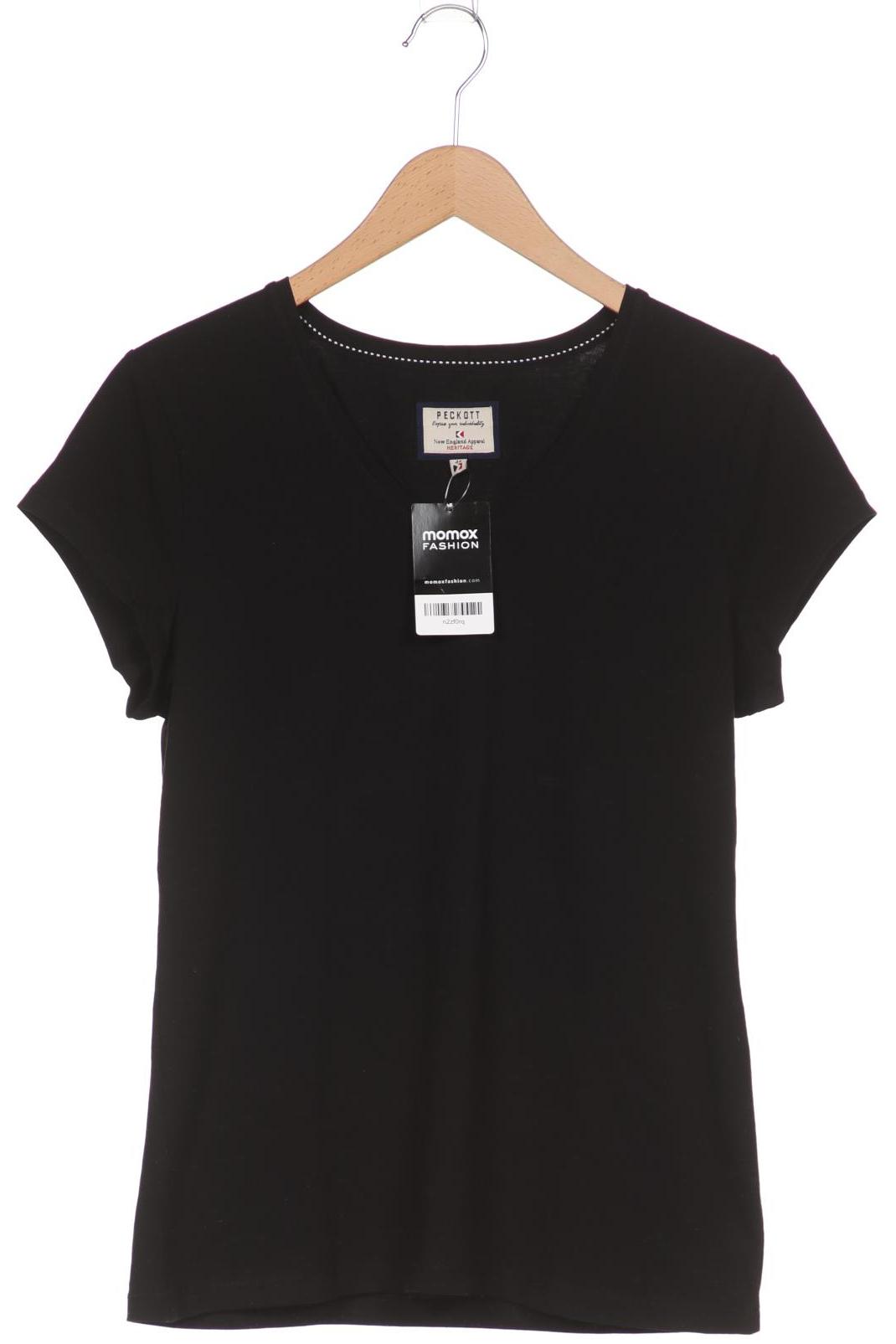 

Peckott Damen T-Shirt, schwarz, Gr. 44