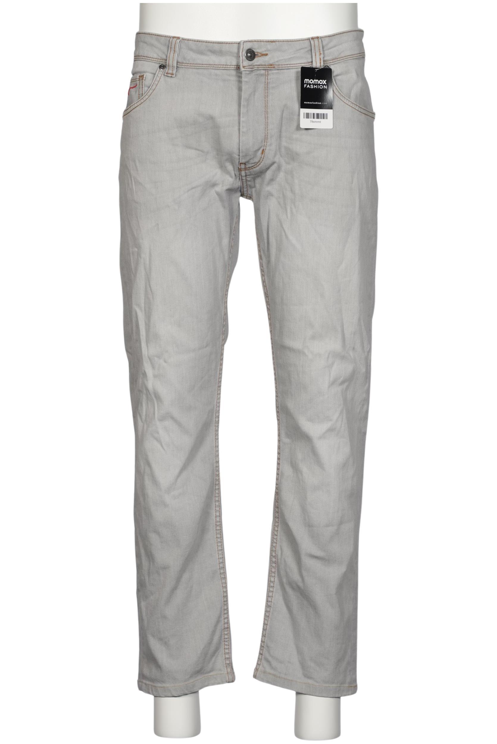Thumbnail - Peckott Herren Jeans, grau, Gr. 36