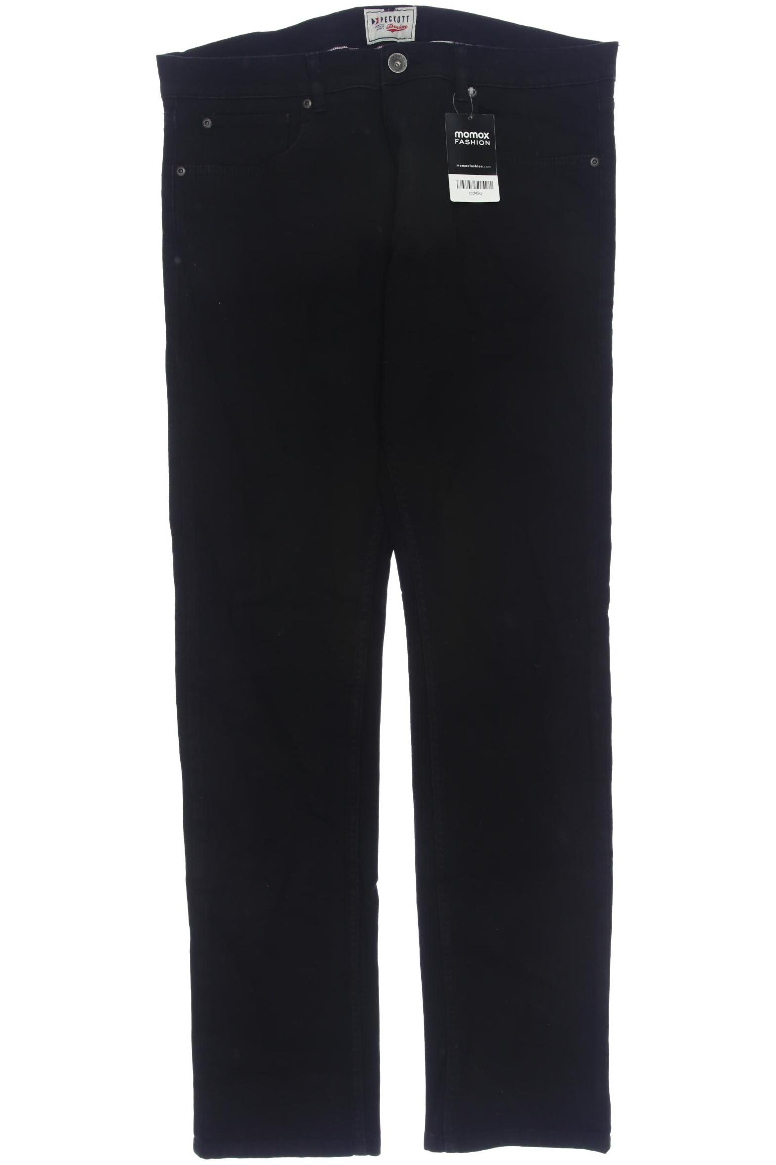 

Peckott Herren Jeans, schwarz, Gr. 33